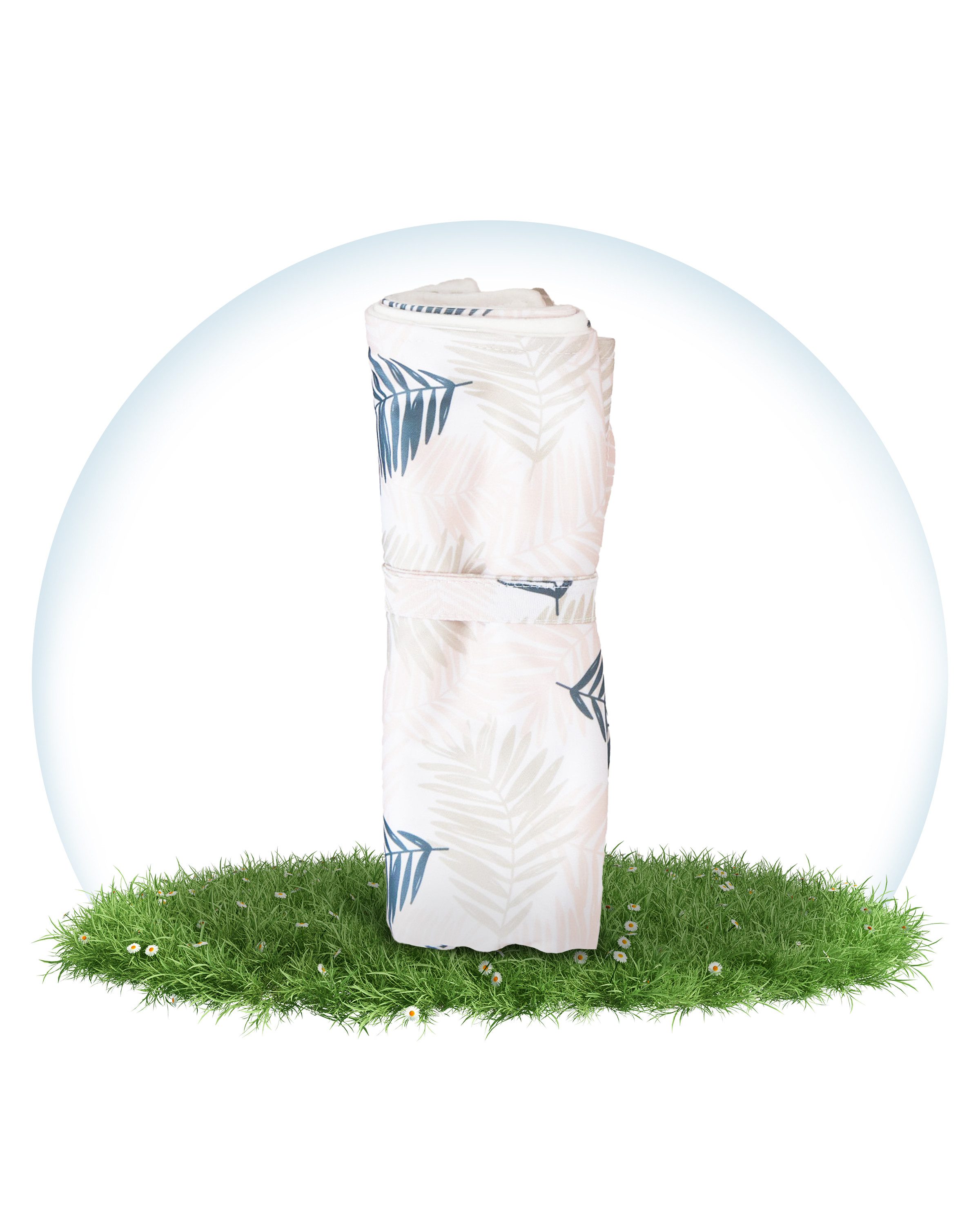 Hinzling Wickelauflage Baby Wickelunterlage für unterwegs – moderne Wickeltisch Auflage