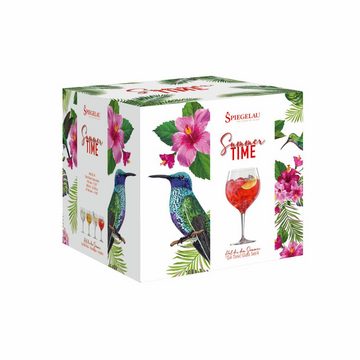 SPIEGELAU Gläser-Set Summertime Gin & Tonic 4er Set, Glas