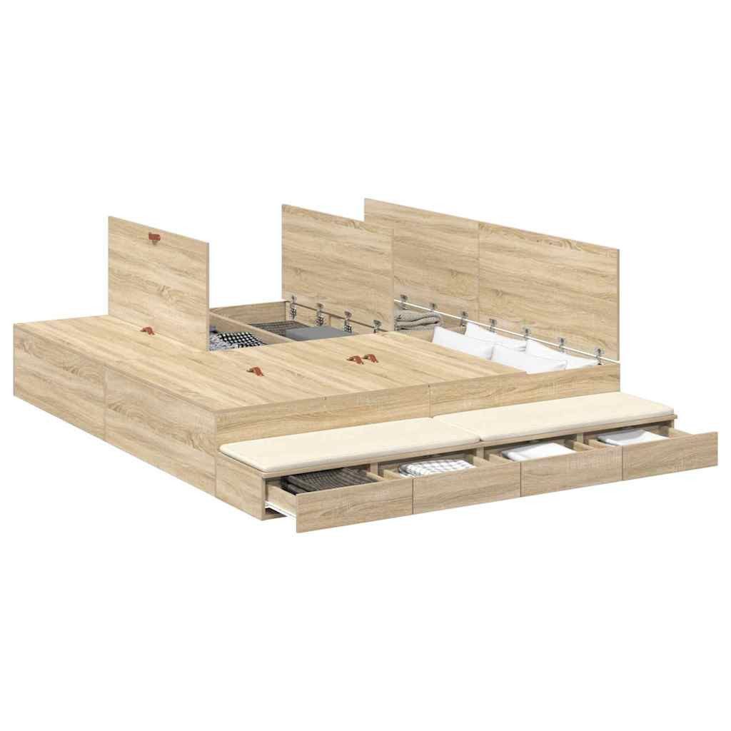 vidaXL Bett Bett mit Stauraum mit günstig online kaufen