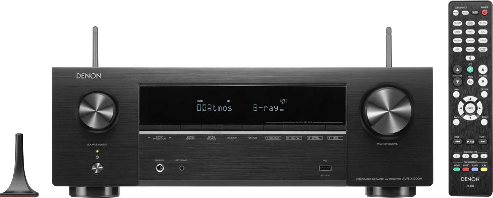 Vision) 8K- WLAN, Dolby (Bluetooth, 7.2 Denon Heimkinosystem AVR-X1700H
