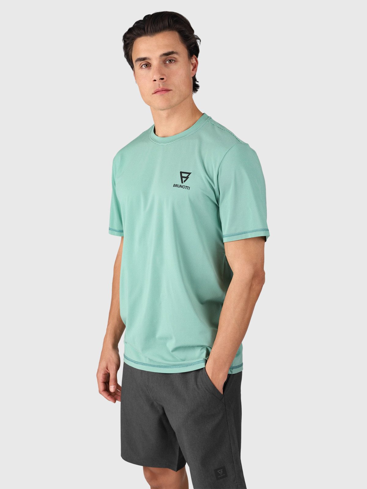 Brunotti T-Shirt Aquarider Men T-shirt BOTTLE GREEN