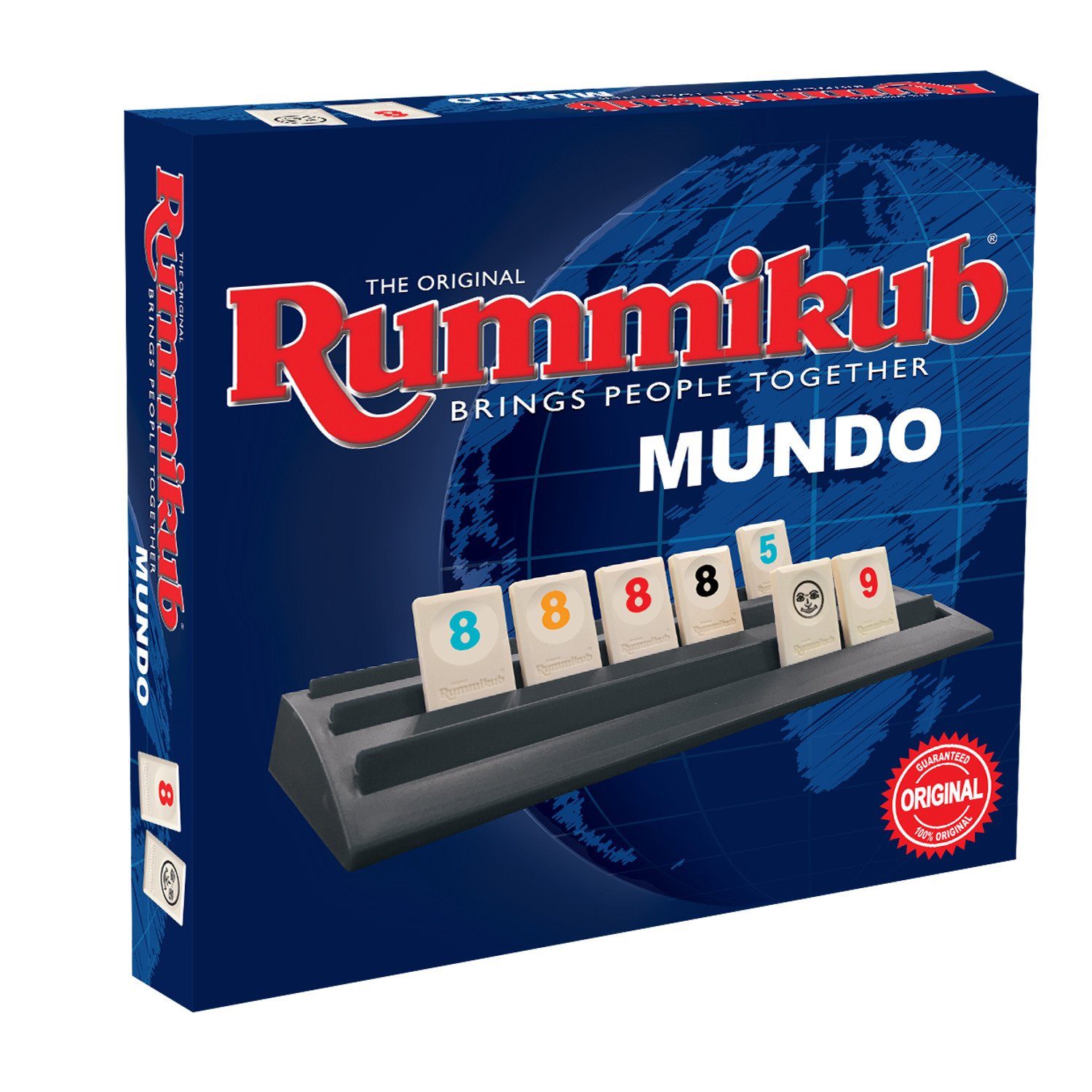 Tm toys Spiel, LMD3600, Rummikub Mundo Blue Familien-Brettspiel