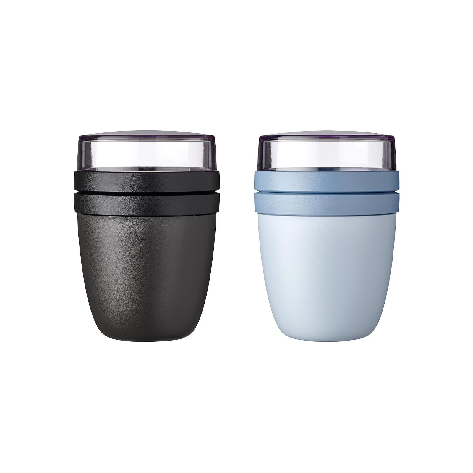 Lunchbox Ellipse Lunchpots Nordic Black & Nordic Sage