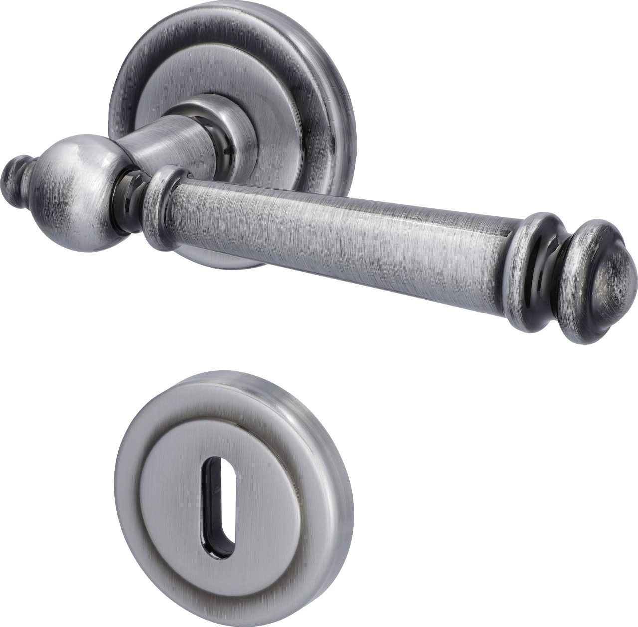 Alpertec Drückergarnitur Südmetall Türgriff-Garnitur Rosette Mount Blanc BB