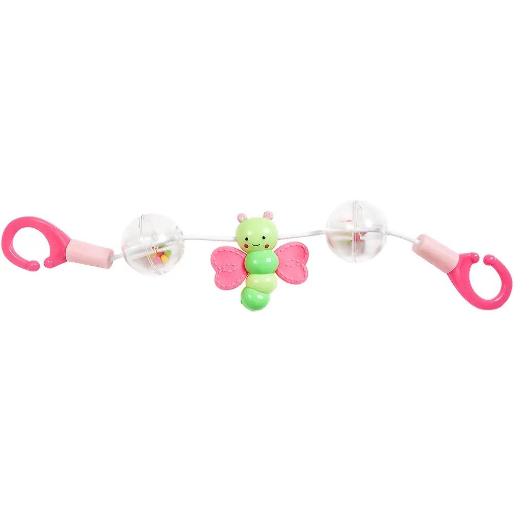 Heless Puppen Accessoires-Set Puppen-Rasselkette für den Puppenwagen