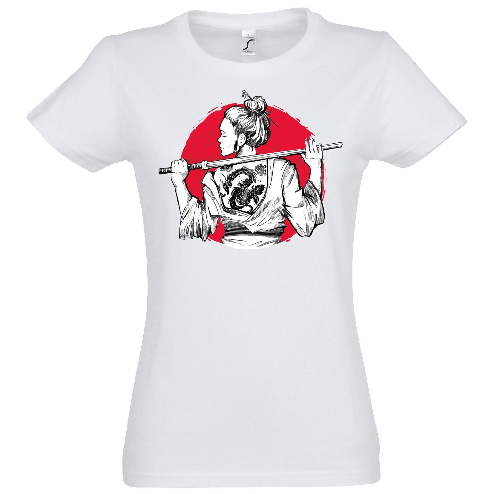 Youth Designz T-Shirt Samurai Girl Damen günstig online kaufen