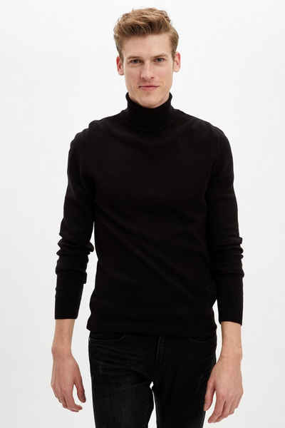 DeFacto Rollkragenpullover Herren Rollkragenpullover SLIM FIT