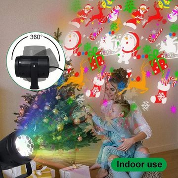 autolock Projektionslampe Projektionslampe LED Projektor für Weihnachten, für Weihnachten, LED fest integriert