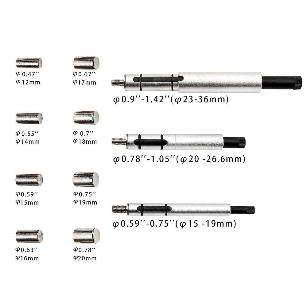 Hikity Multitool Multitool 11tlg kupplungszentrierwerkzeug Verstellbar, (11 St), 11tlg Kupplungszentrierwerkzeug