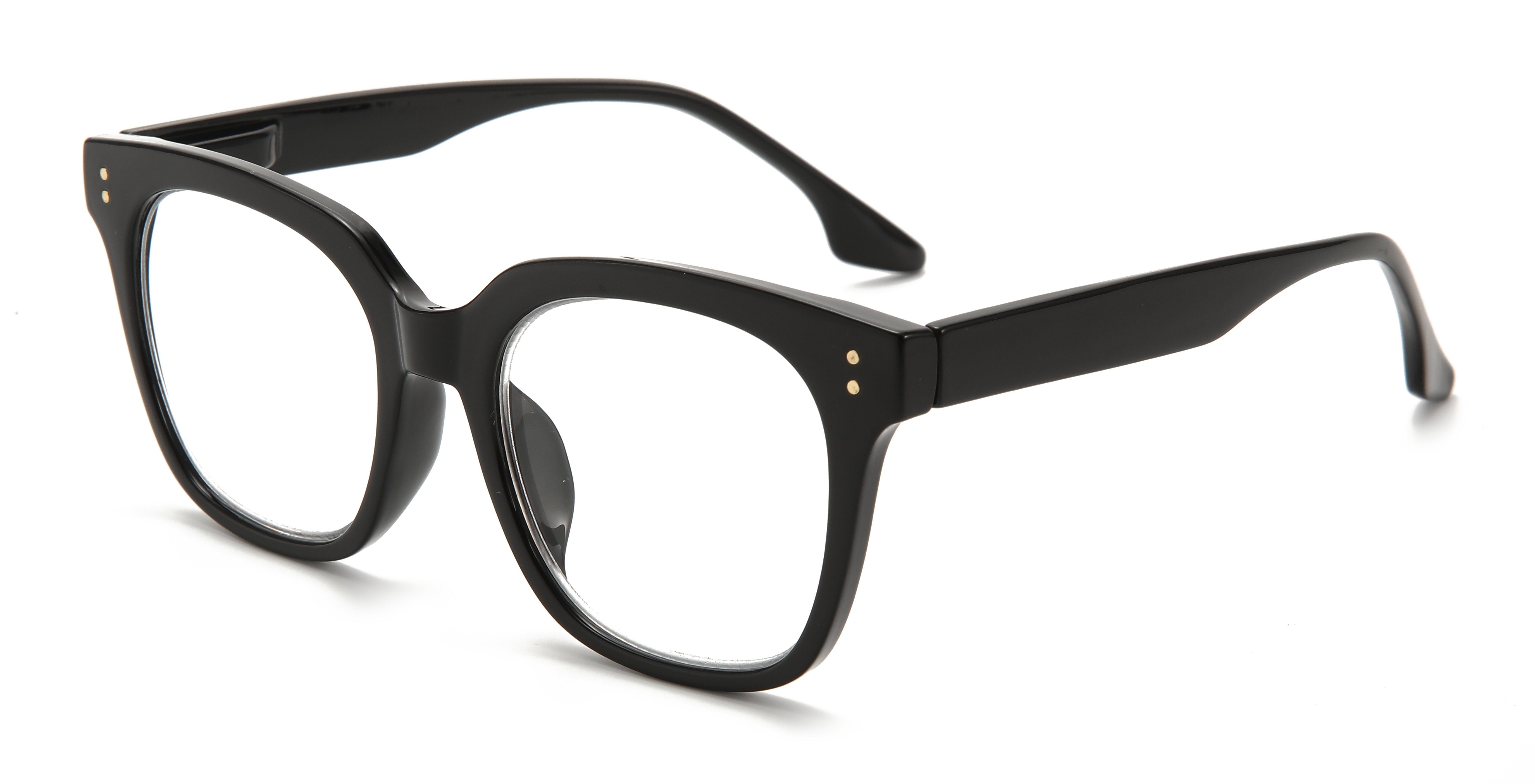 PACIEA Lesebrille Anti Blaulicht Klassisch Oversized Federscharnier Ultraleicht Unisex