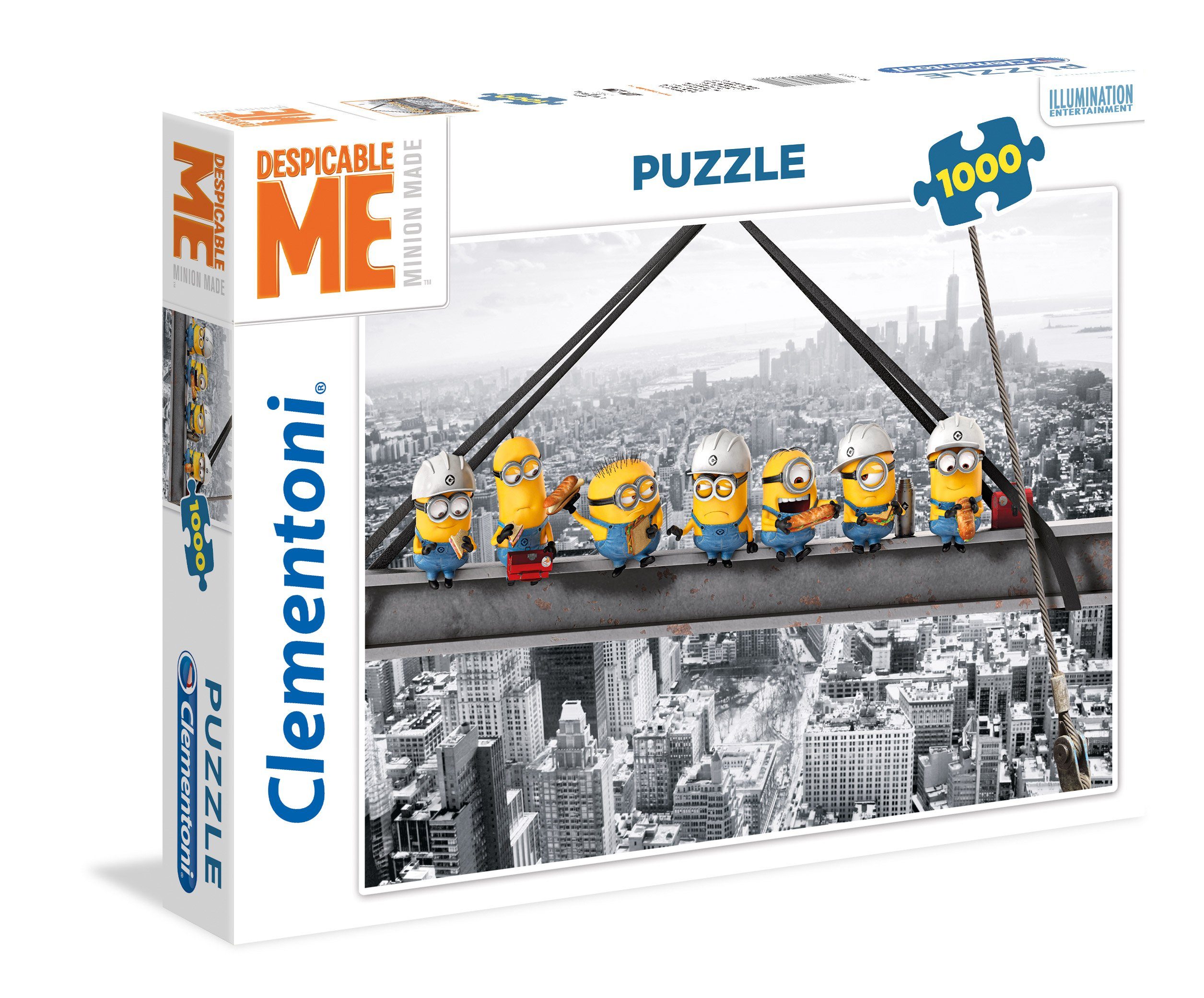 Clementoni® Puzzle Despicable Me Minions 1000 Teile Puzzle, 1000 Puzzleteile, Made in Europe