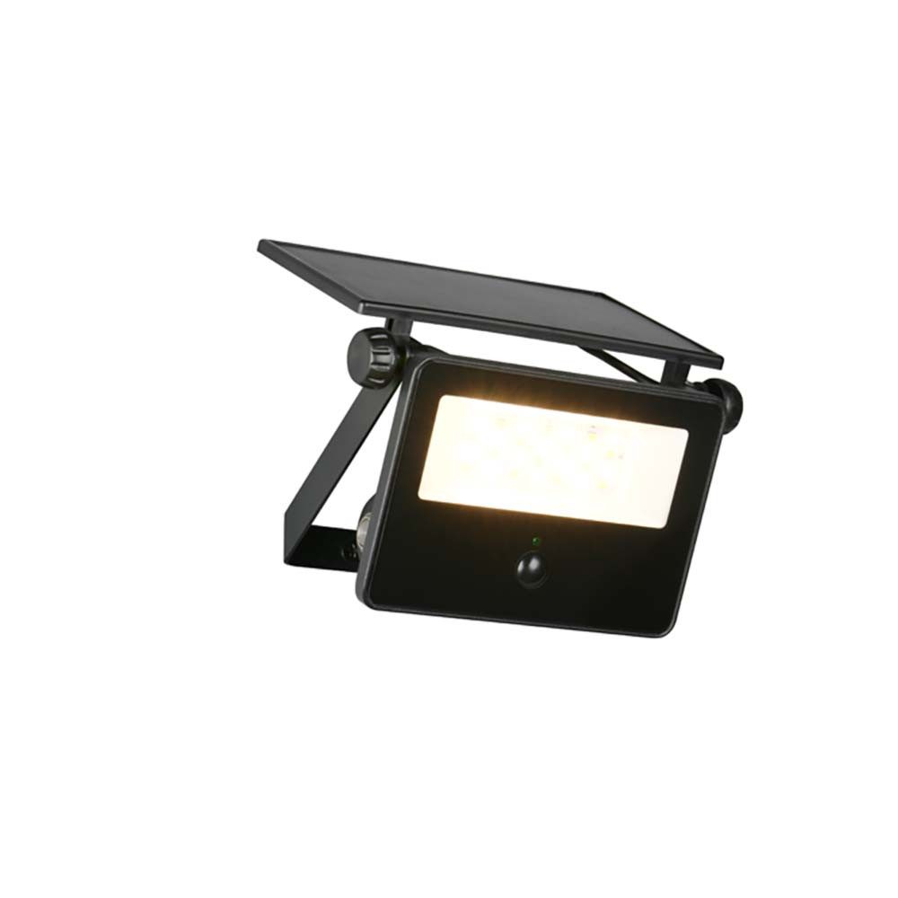 Reality Leuchten LED Außen-Wandleuchte, LED-Leuchtmittel fest verbaut, Farbwechsel, Neutralweiß, Kaltweiß, Warmweiß, Tageslichtweiß, Solarlampe Außenwandleuchte Gartenlampe Bewegungsmelder schwenkbar