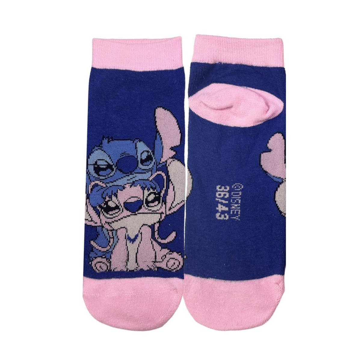 Lilo & Stitch Kurzsocken Sneakersocken 36 bis 43 (Onesize)