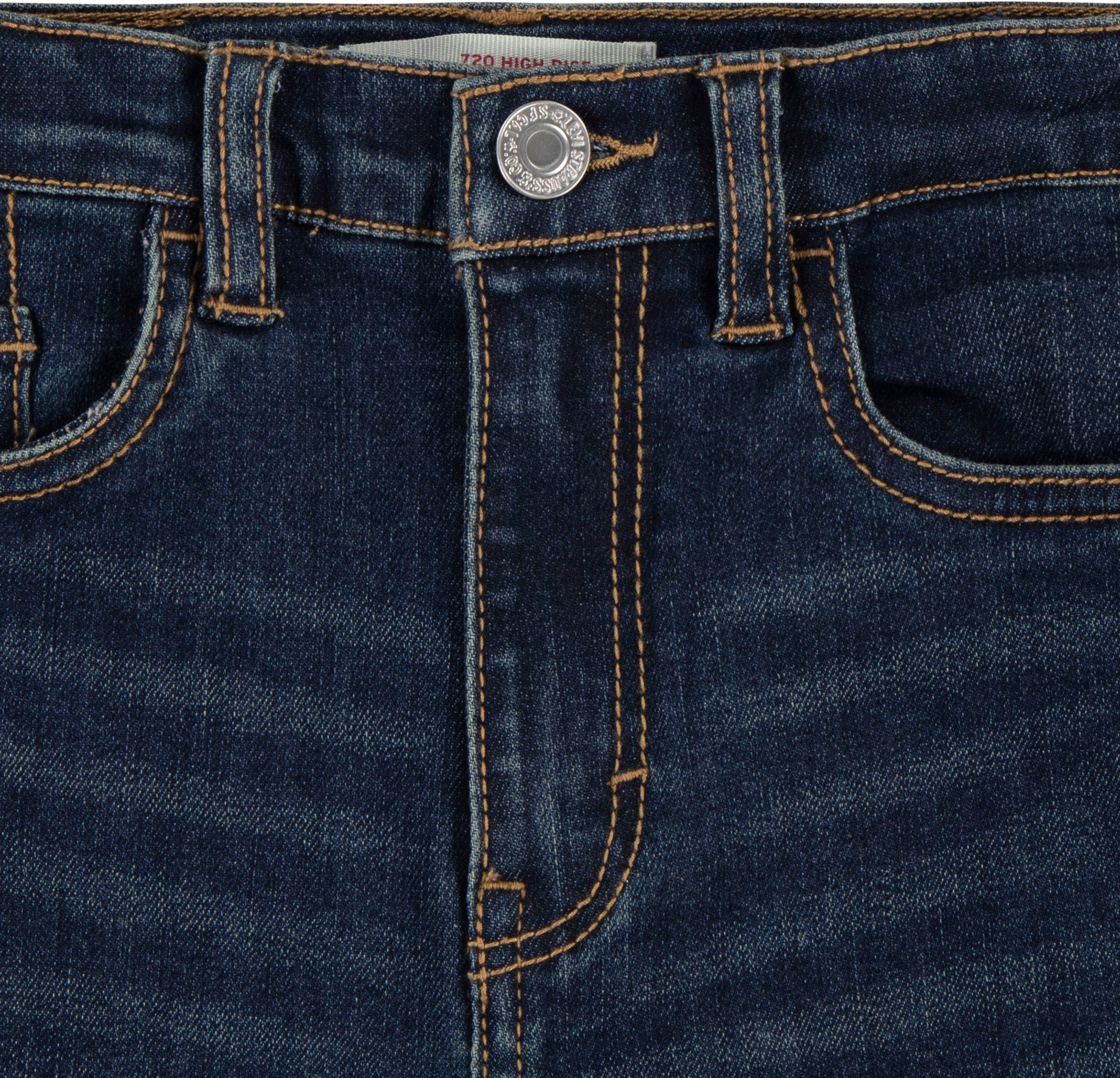 Stretch-Jeans SUPER HIGH SKINNY RISE resilent GIRLS 720™ for Kids blue Levi's®