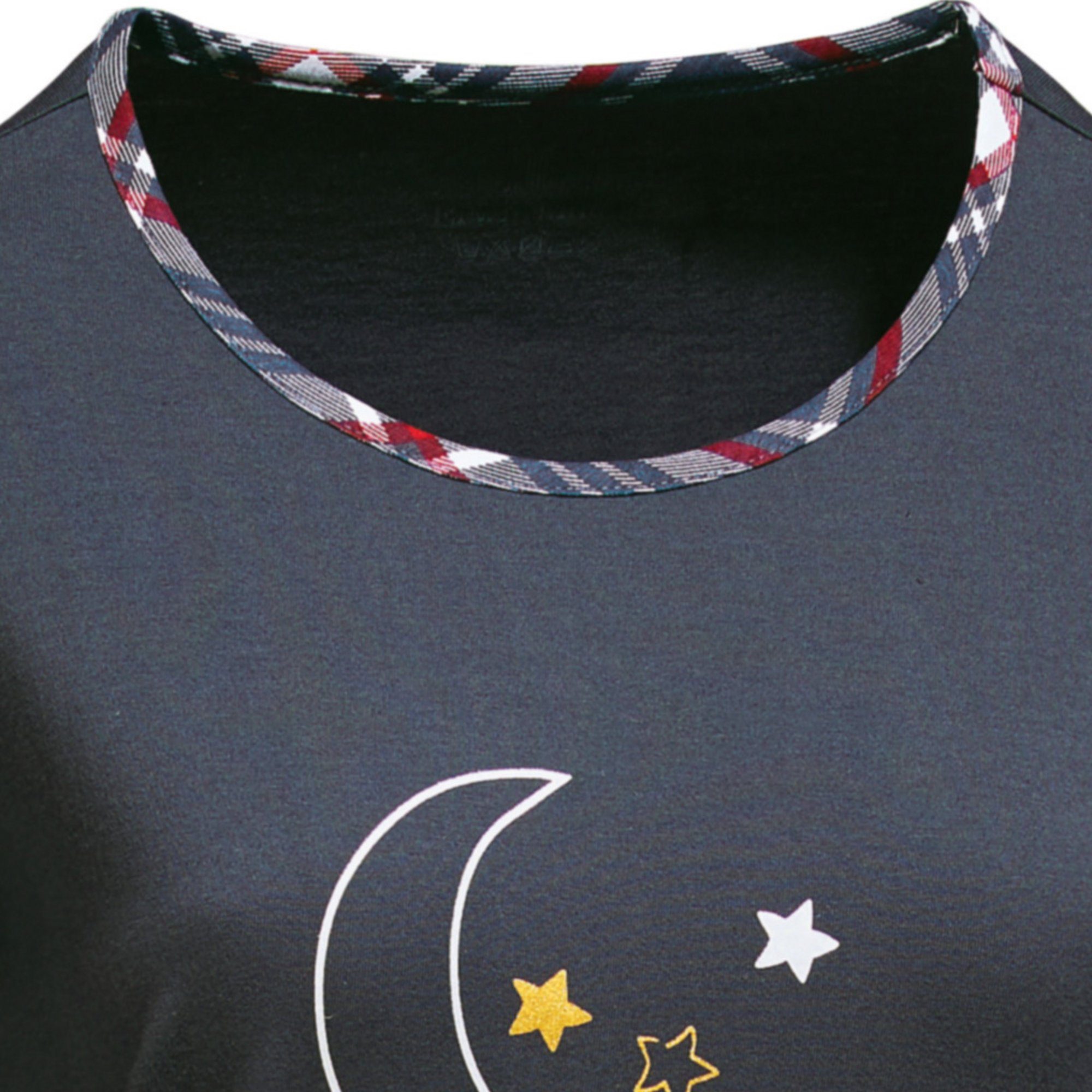 Erwin Müller Pyjama Damen-Schlafanzug Single-Jersey Karo