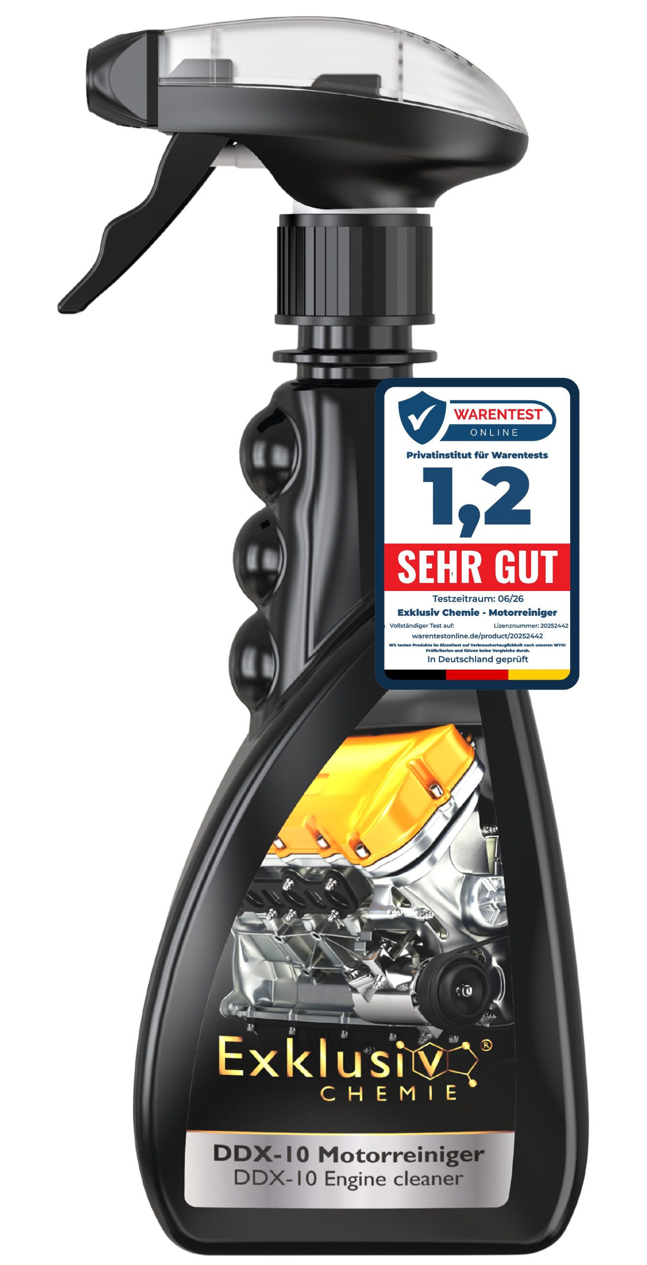 Exklusiv Chemie GmbH Motorreiniger Autopolitur, Motorraum Reiniger, Kaltreiniger, Engine Cleaner