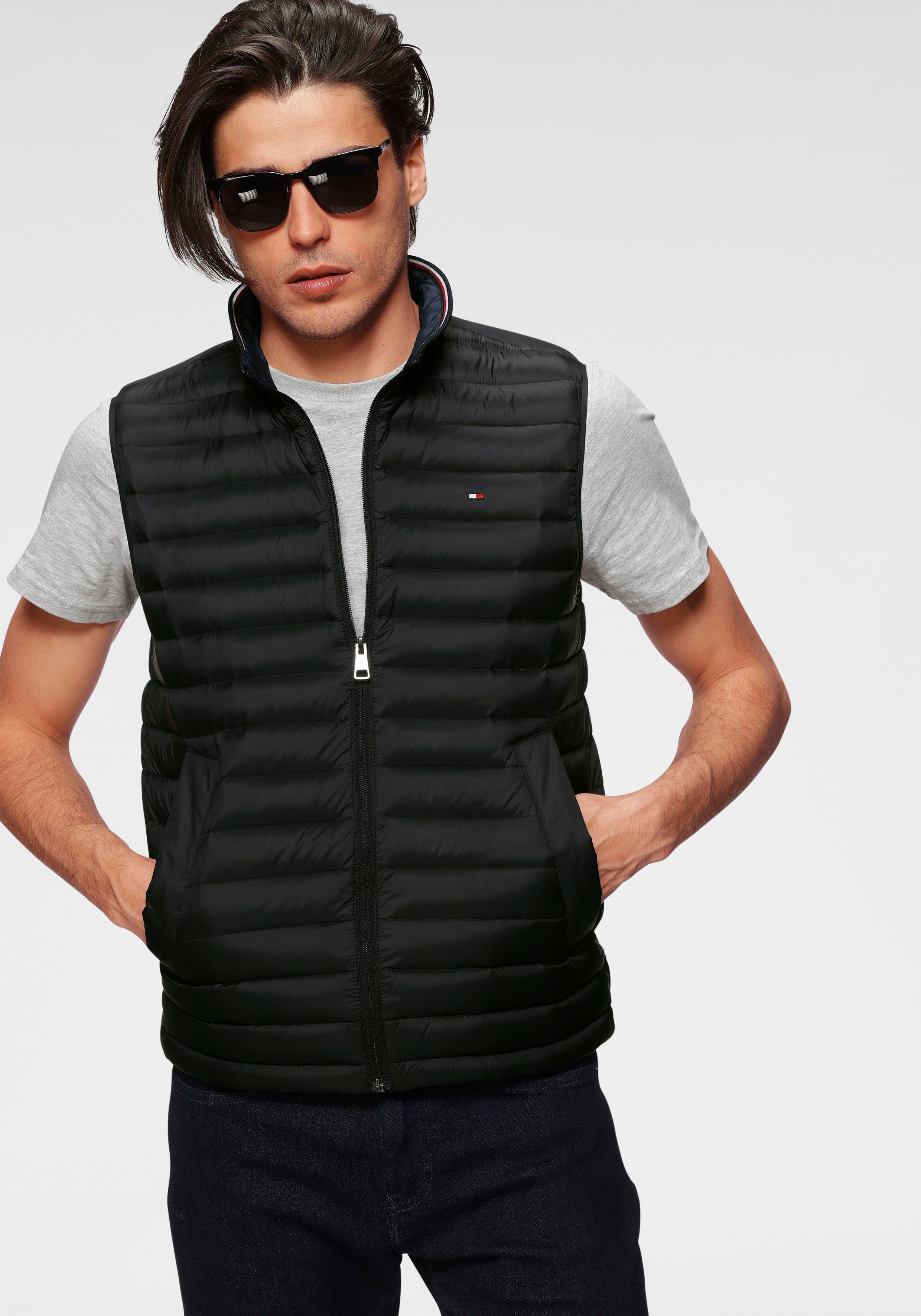 Tommy Hilfiger jet Steppweste black Down Core Packable Vest