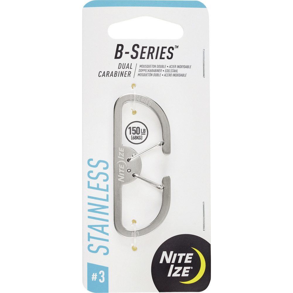 Nite Ize Tunnelzelt NITE Ize NI-BS3-11-R3 Karabiner 59 mm x 23 mm x 6 mm 1 St.