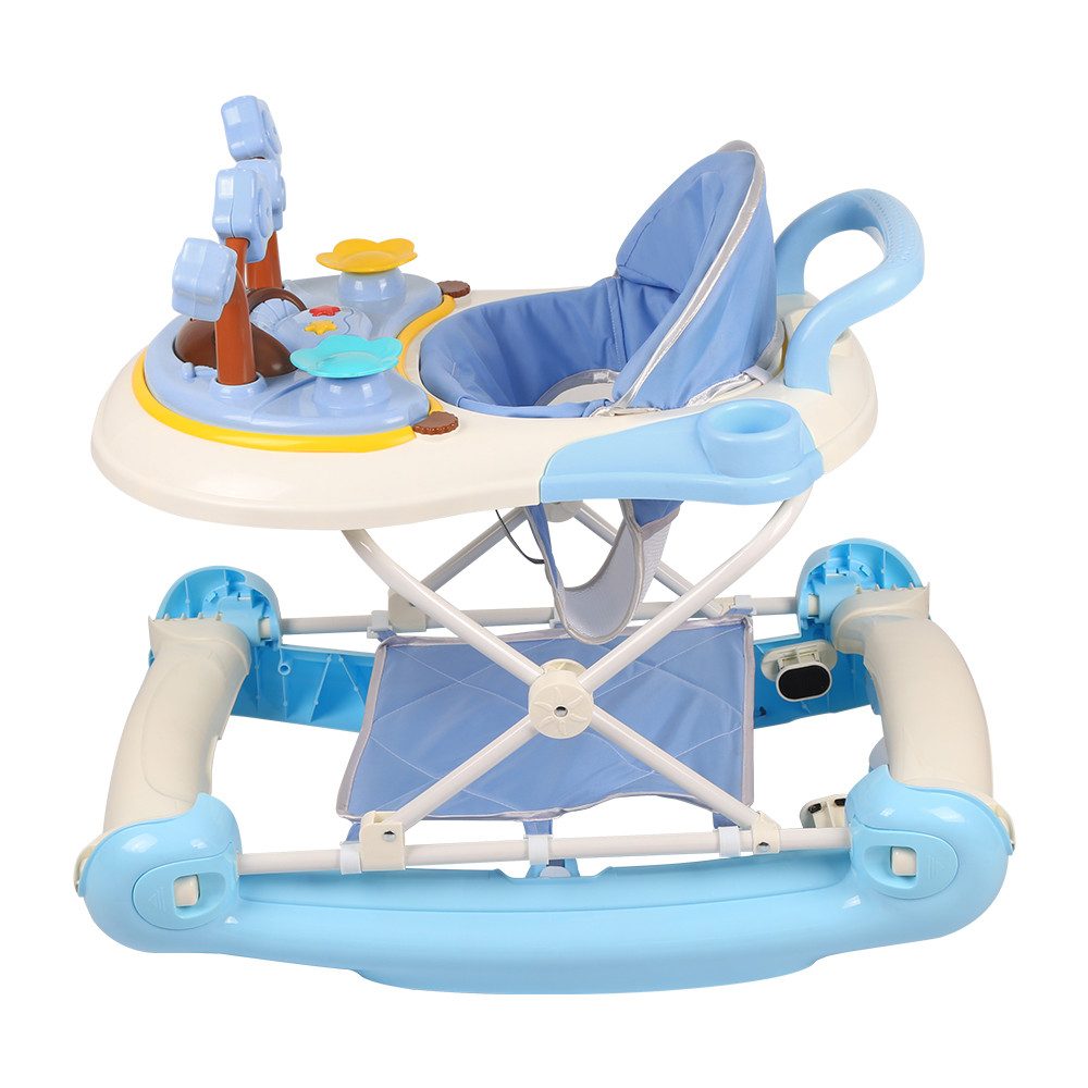 JEOBEST Lauflernhilfe 4 in1 Babywalker Lauflernwagen, 4-Gang Höhenverstellb günstig online kaufen