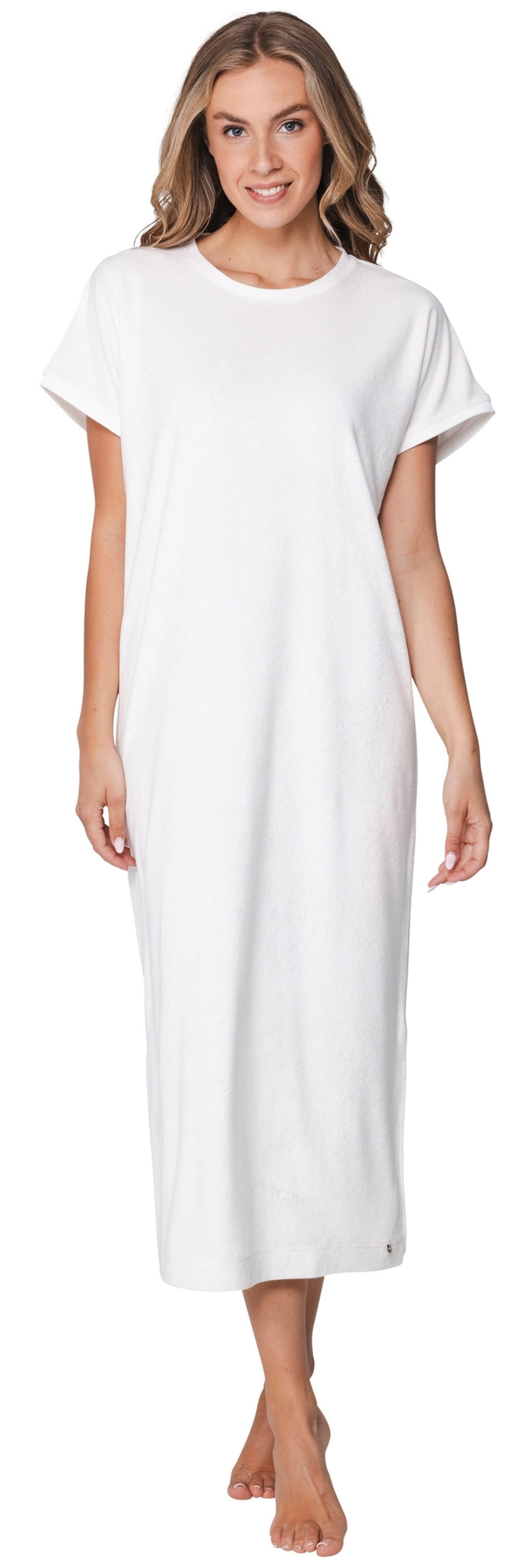 Rebelle Strandkleid Damen Frottee Kleid lang (1-tlg) Modisches Design