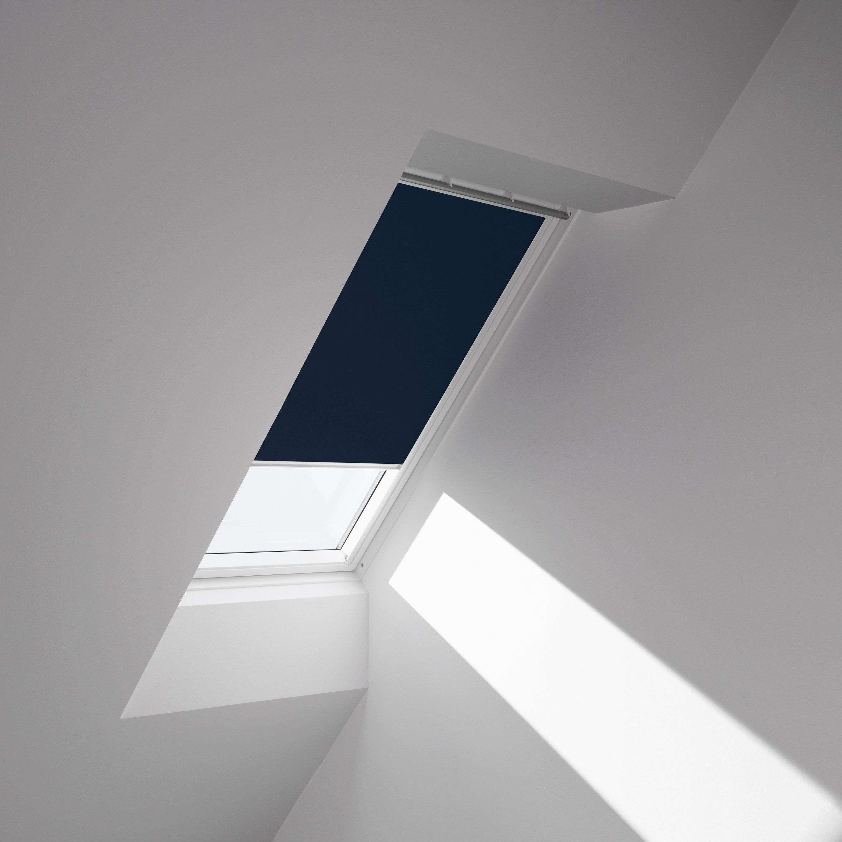 Führungsschienen, in & Click!«, VELUX, VELUX verdunkelnd, »Pick Verdunklungsrollo F06 1100SWL, dunkelblau DKL