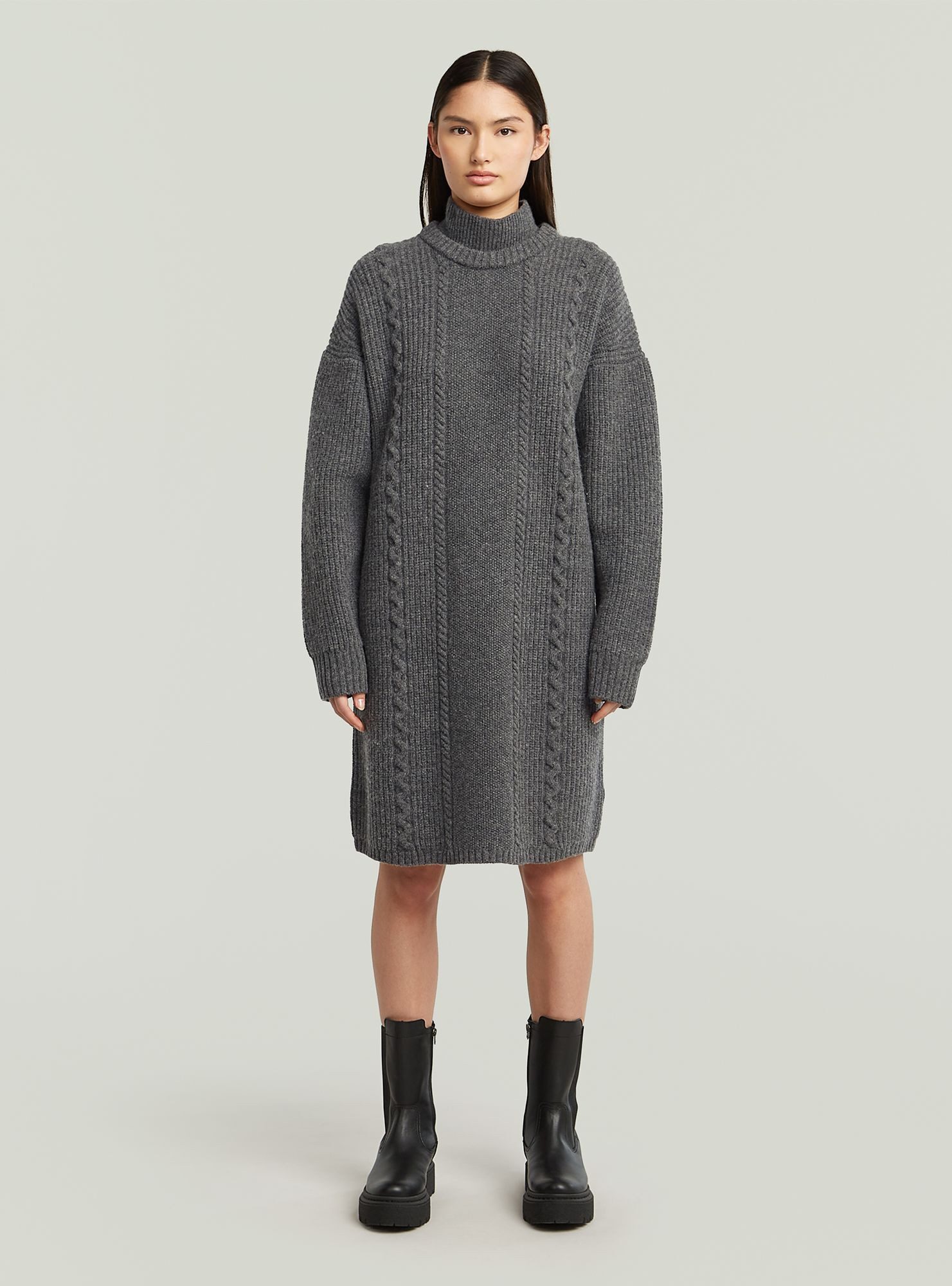 G-STAR Bodykleid Cable Loose Knit Kleid