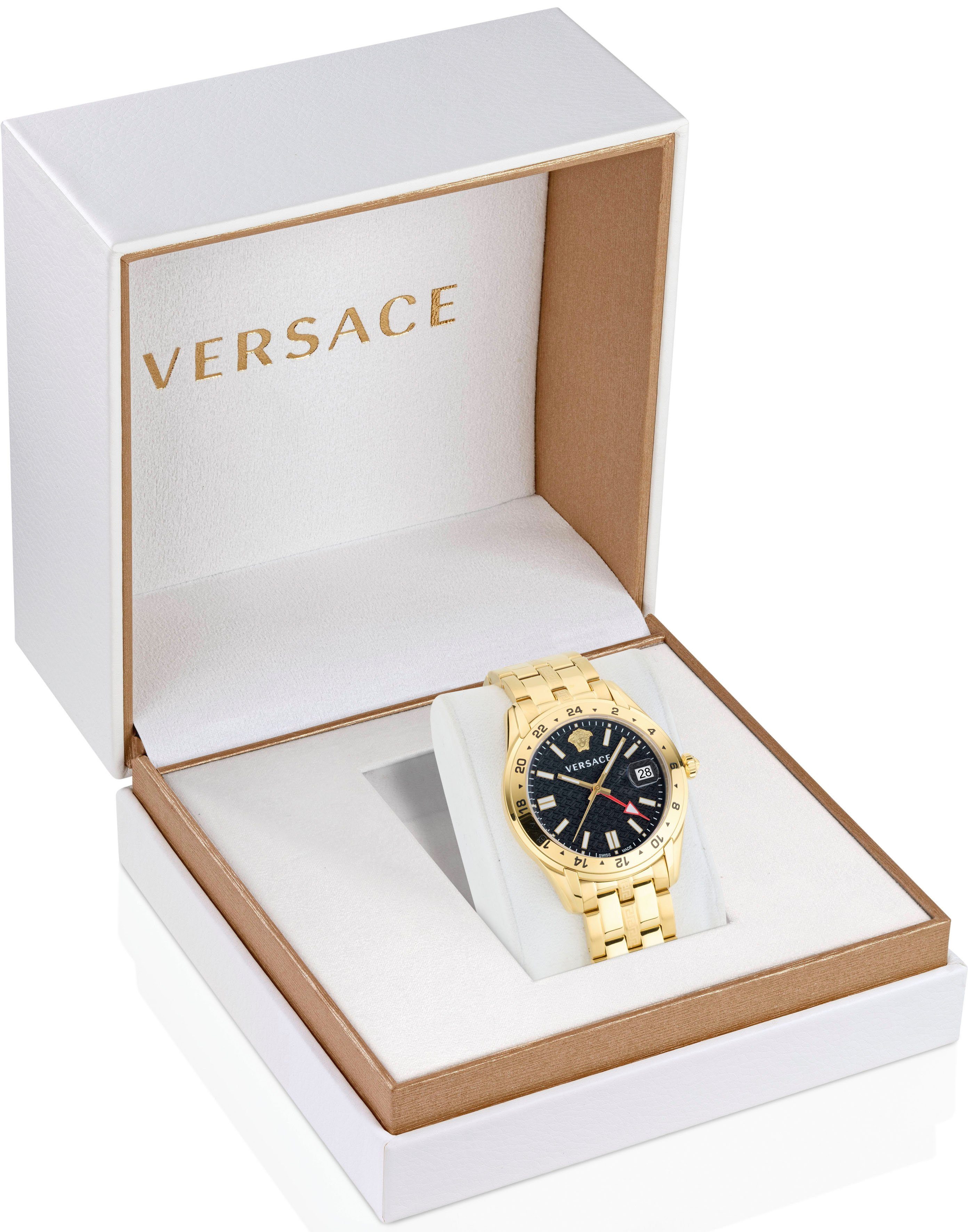 TIME Quarzuhr GMT, VE7C00723 GRECA Versace