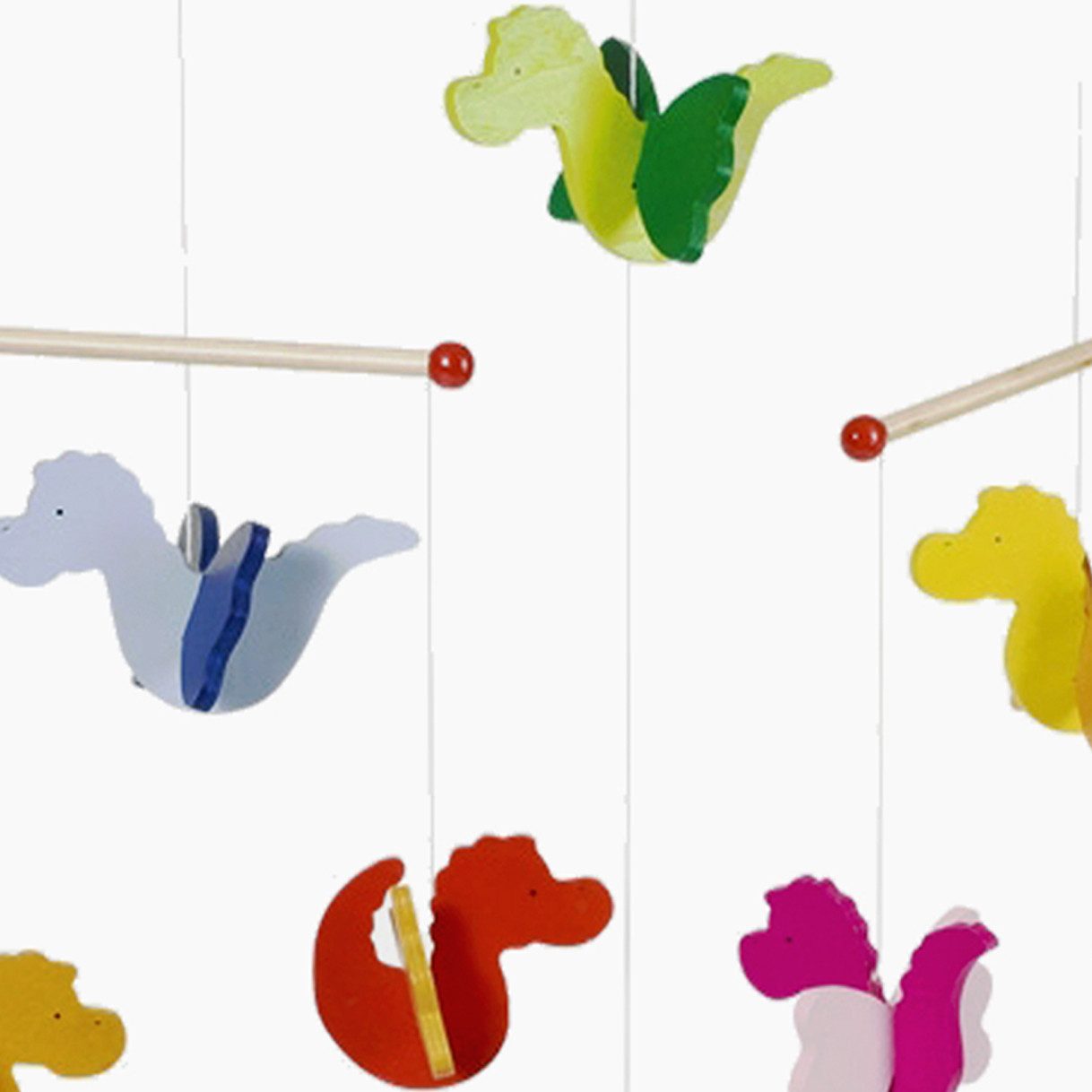 goki Mobile Mobile Drachen, (packung, 8-tlg., set), Drachen schmücken das Kinderzimmer