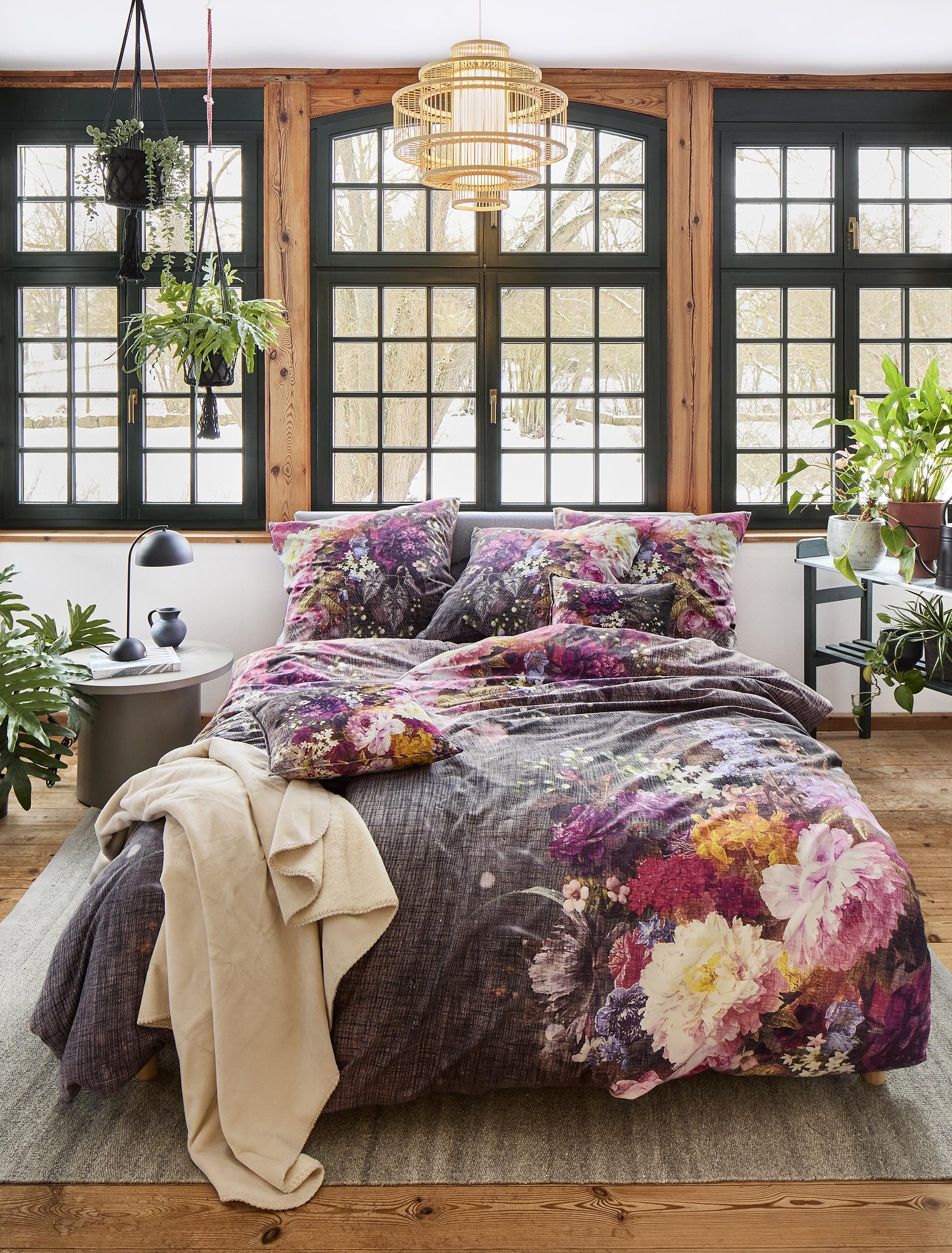 Irisette Bettwäsche Flausch-Cotton Bettwäsche Set Zobel günstig online kaufen