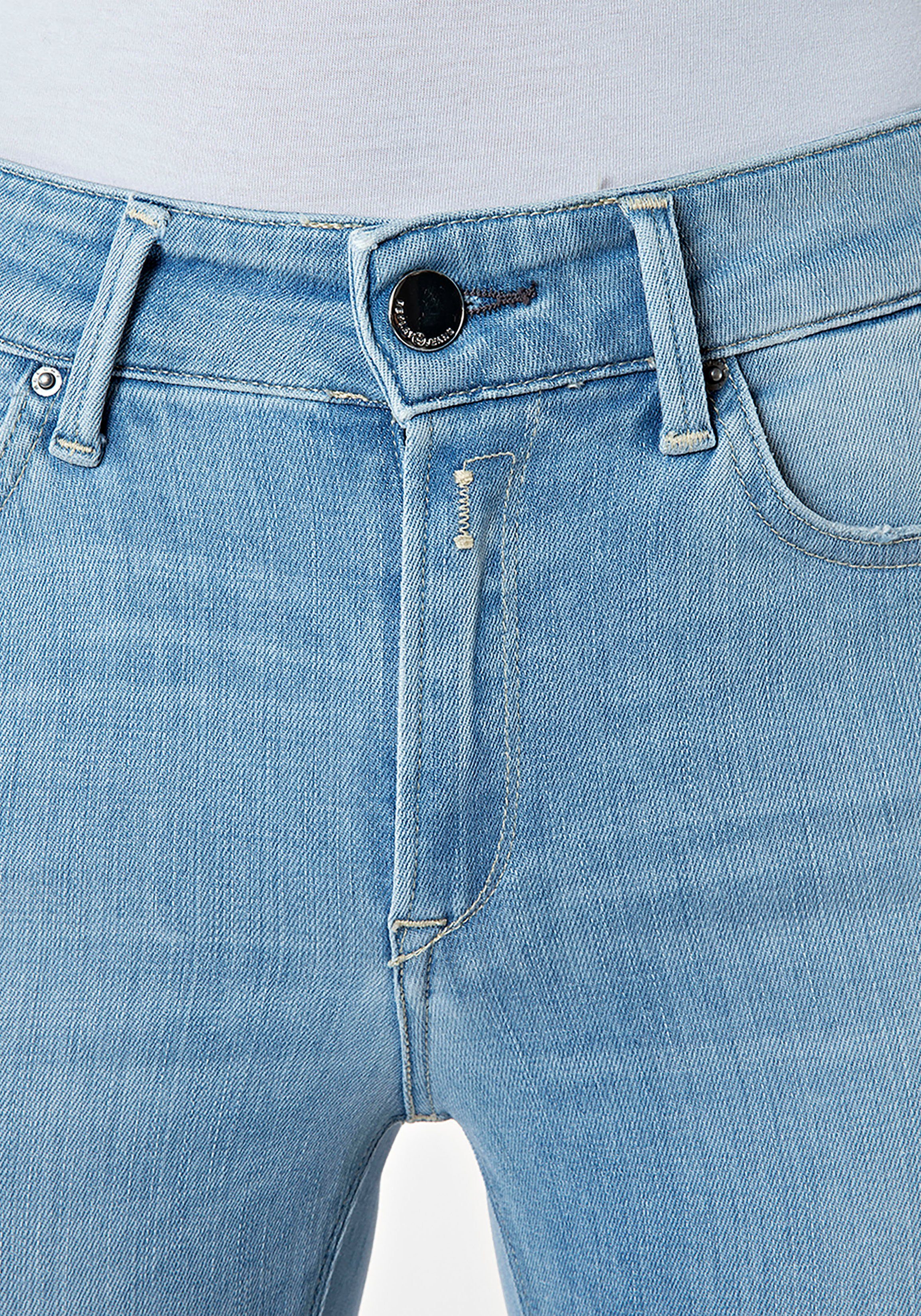 Used-Effekten mit Luzien Skinny-fit-Jeans Replay Powerstretch dezenten
