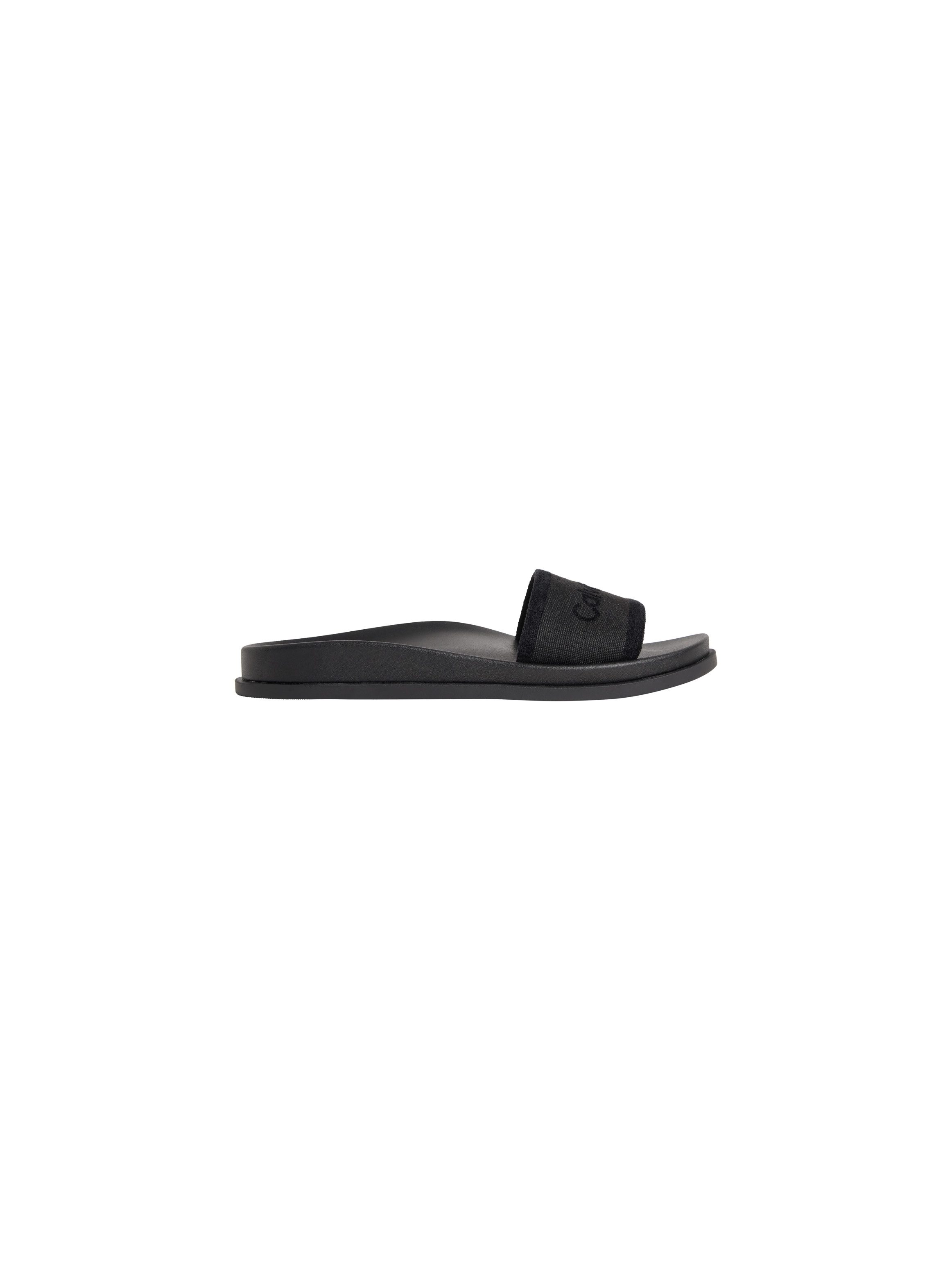 Calvin Klein CITY SANDAL MULE WEBBING Badepantolette Strandschuh, Pool-Slides, Flat mit CK-Logo – Bild 4 von 4