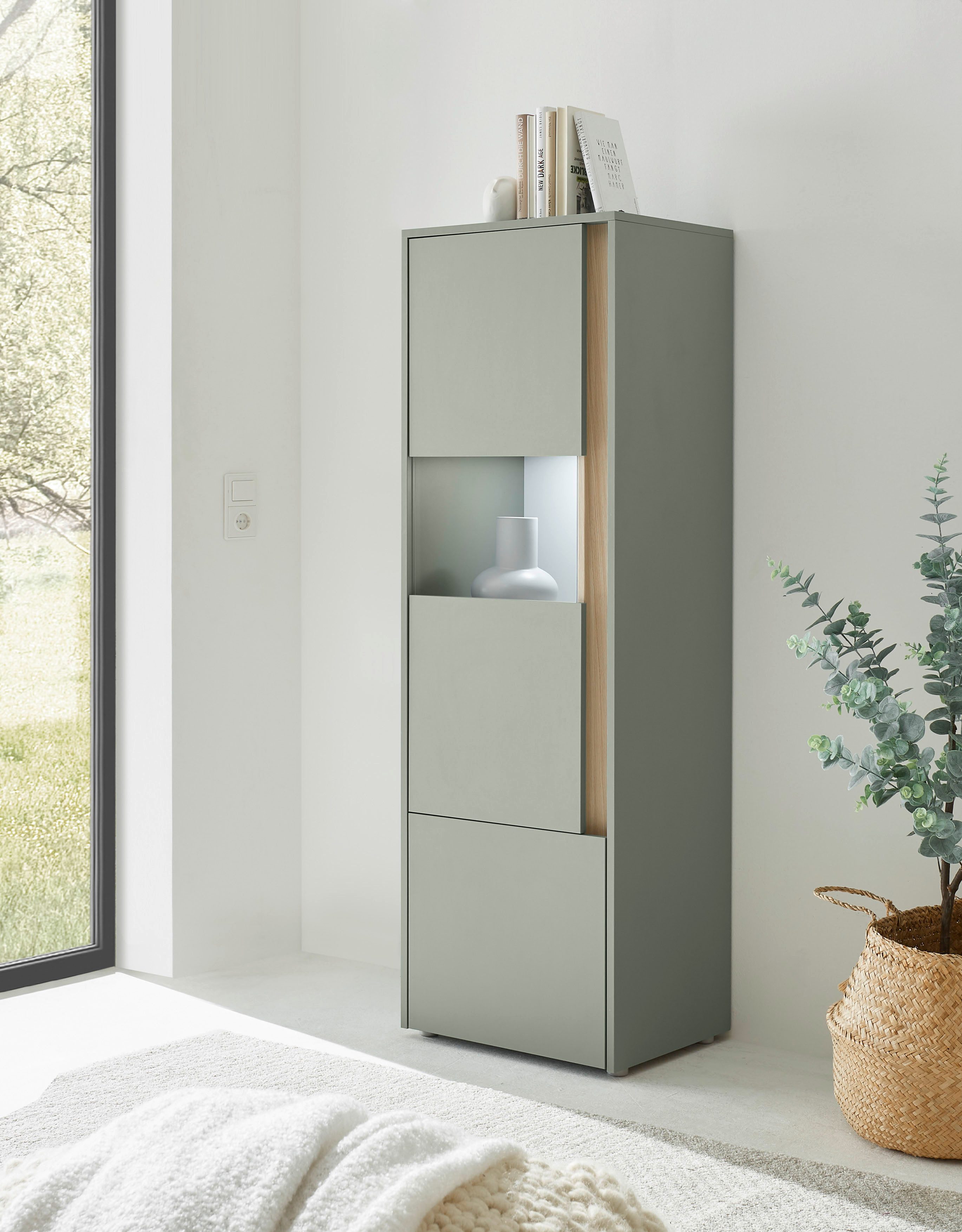 INOSIGN Vitrine City/Giron, moderner Hochschrank, Glasvitrine zeitlos, mode günstig online kaufen