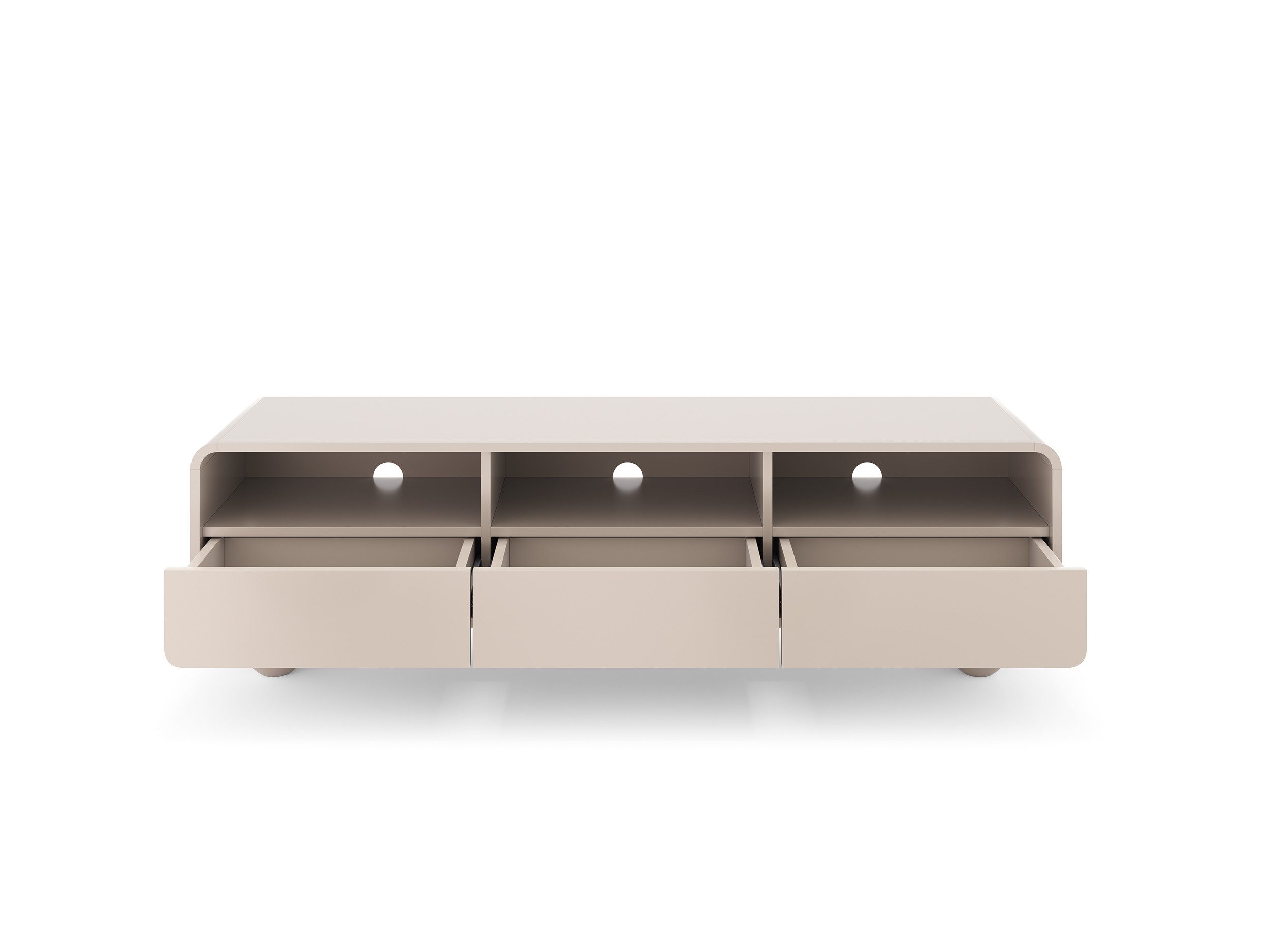 yourhouse24 Lowboard RTV-Schrank Albion 160 cm Kaschmir