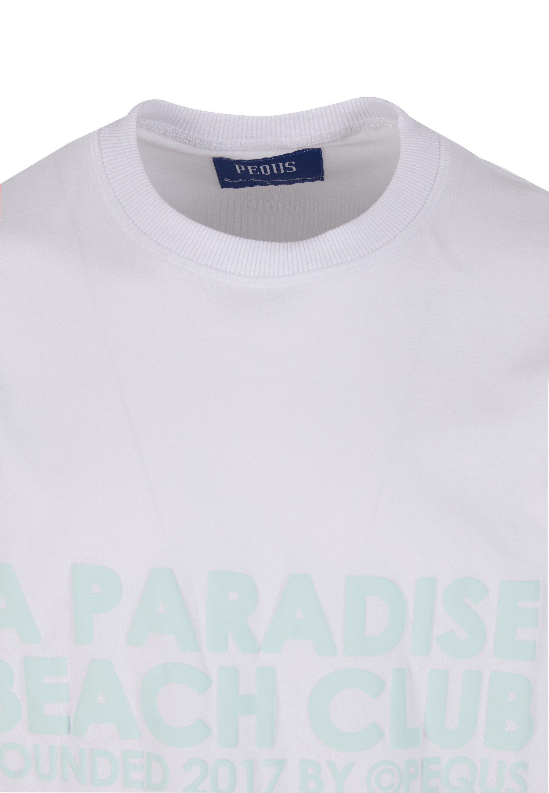 PEQUS T-Shirt PEQUS PEQUS A Paradise Beach Club Front Logo T-Shirt (1-tlg)