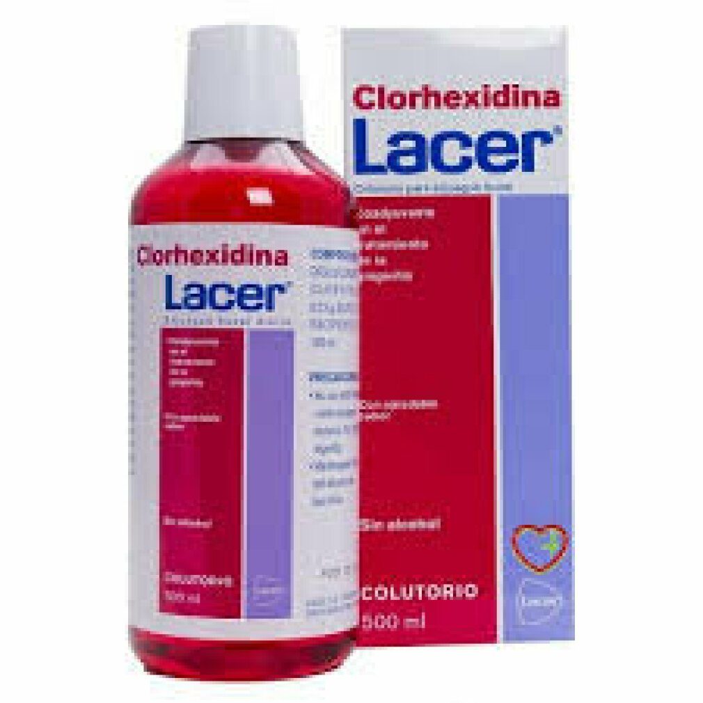 LACER Mundspülung, Lacer Chlorhexidin Mundspülung Mundspülung, (Packung),  LACER CHLORHEXIDIN MUNDWASSER 500 ML