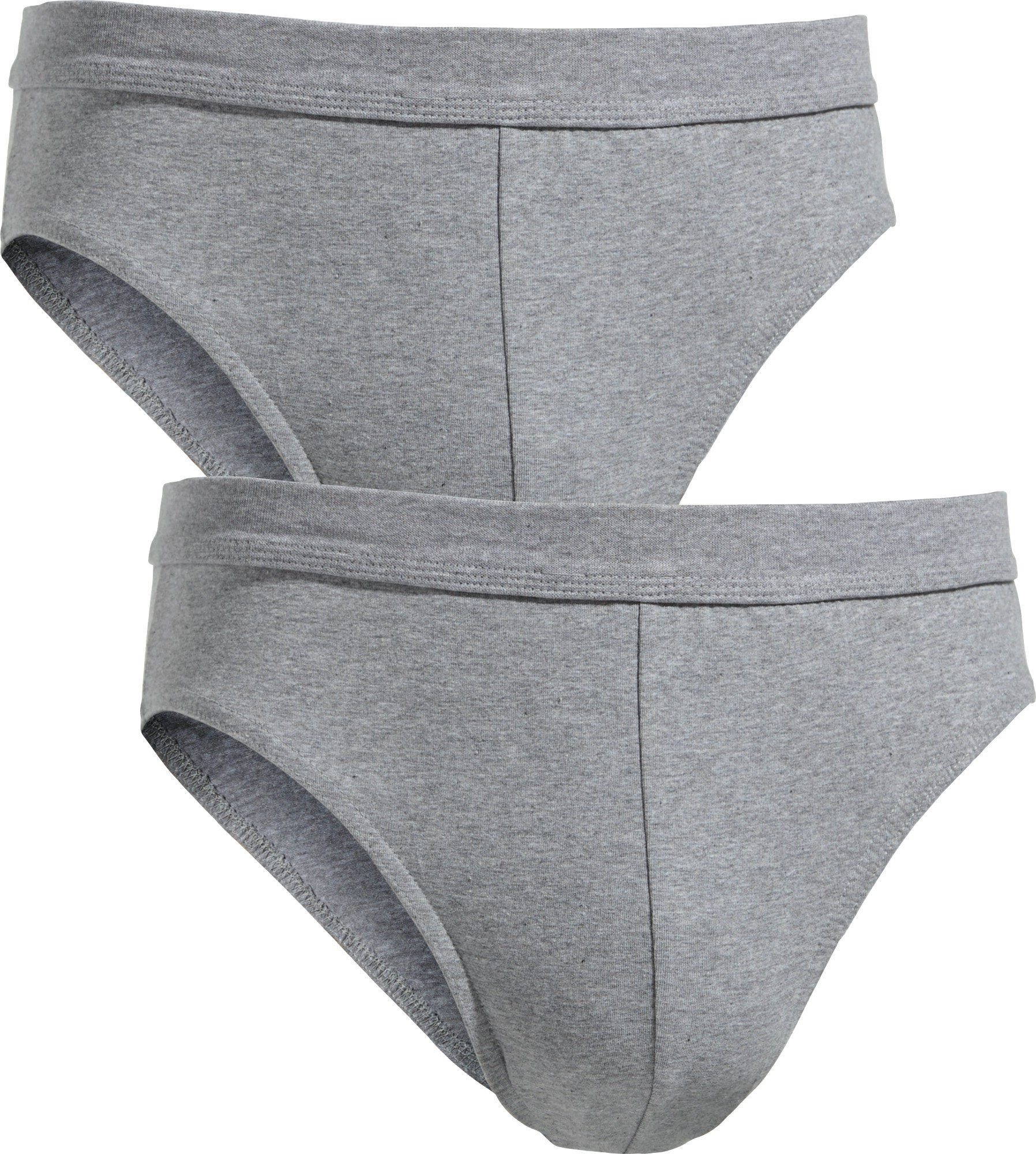 Erwin Müller Slip Herren-Slip 2er-Pack Single-Jersey Uni