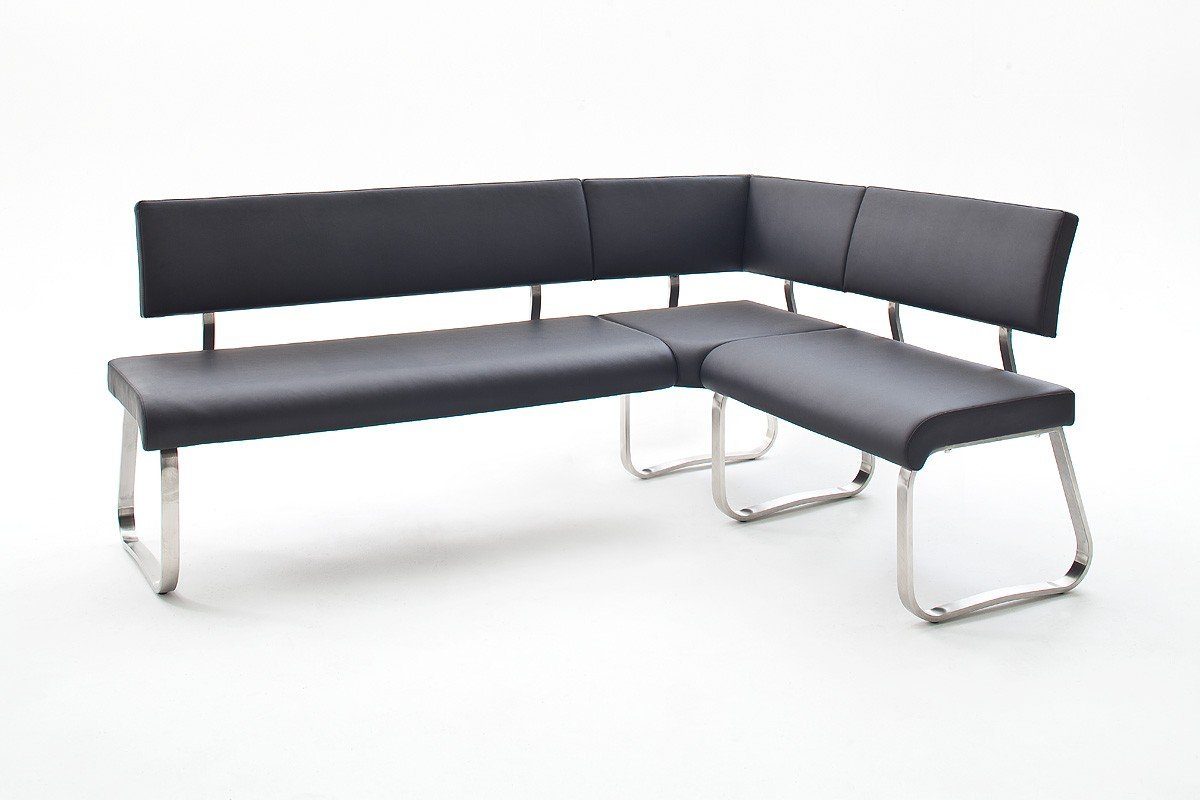 MCA furniture Eckbank Arco, Eckbank frei im Raum stellbar, Breite 200 cm, belastbar  bis 500 kg