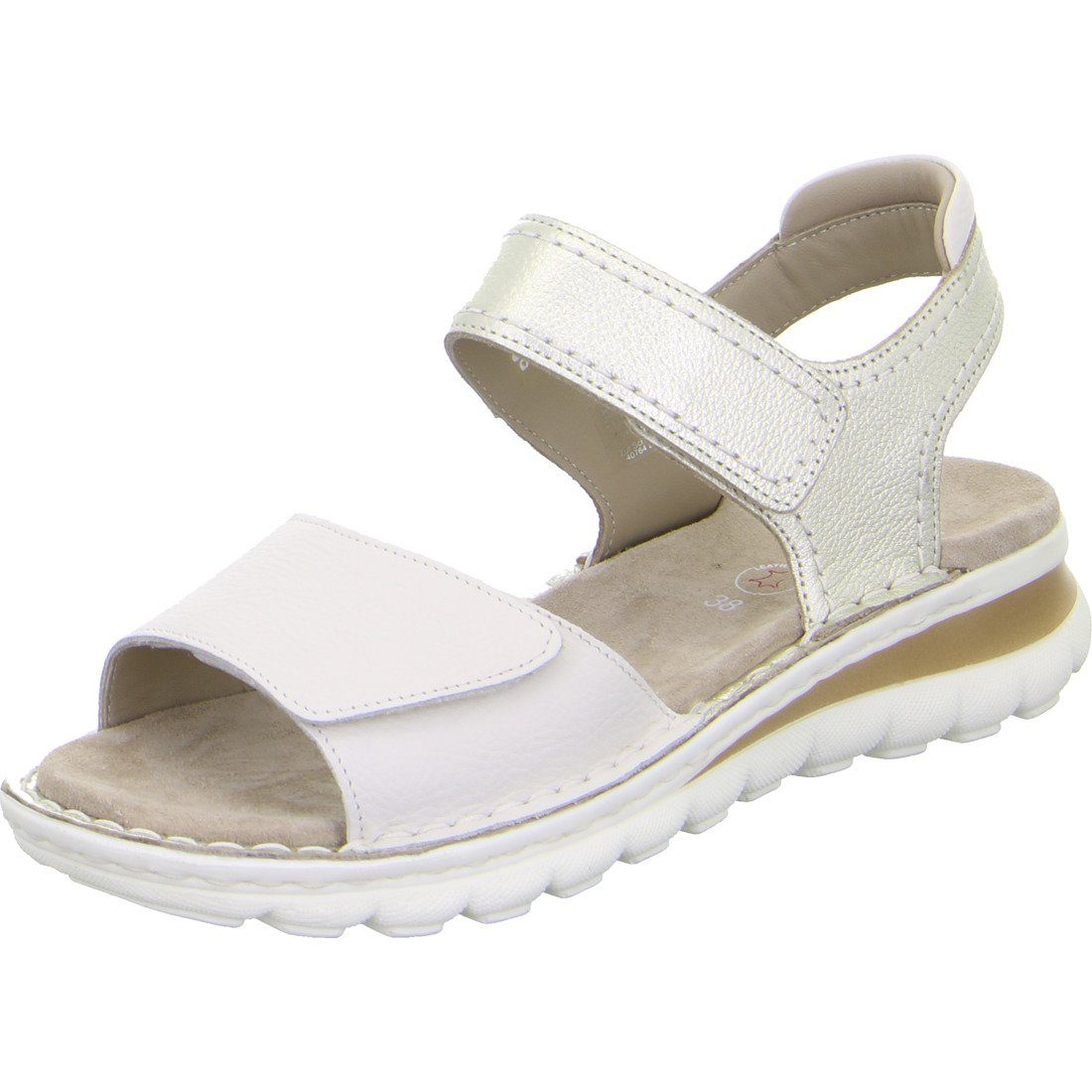 Sandalette Sandalette Schuhe, Ara Tampa - 048263 beige Ara Leder Damen