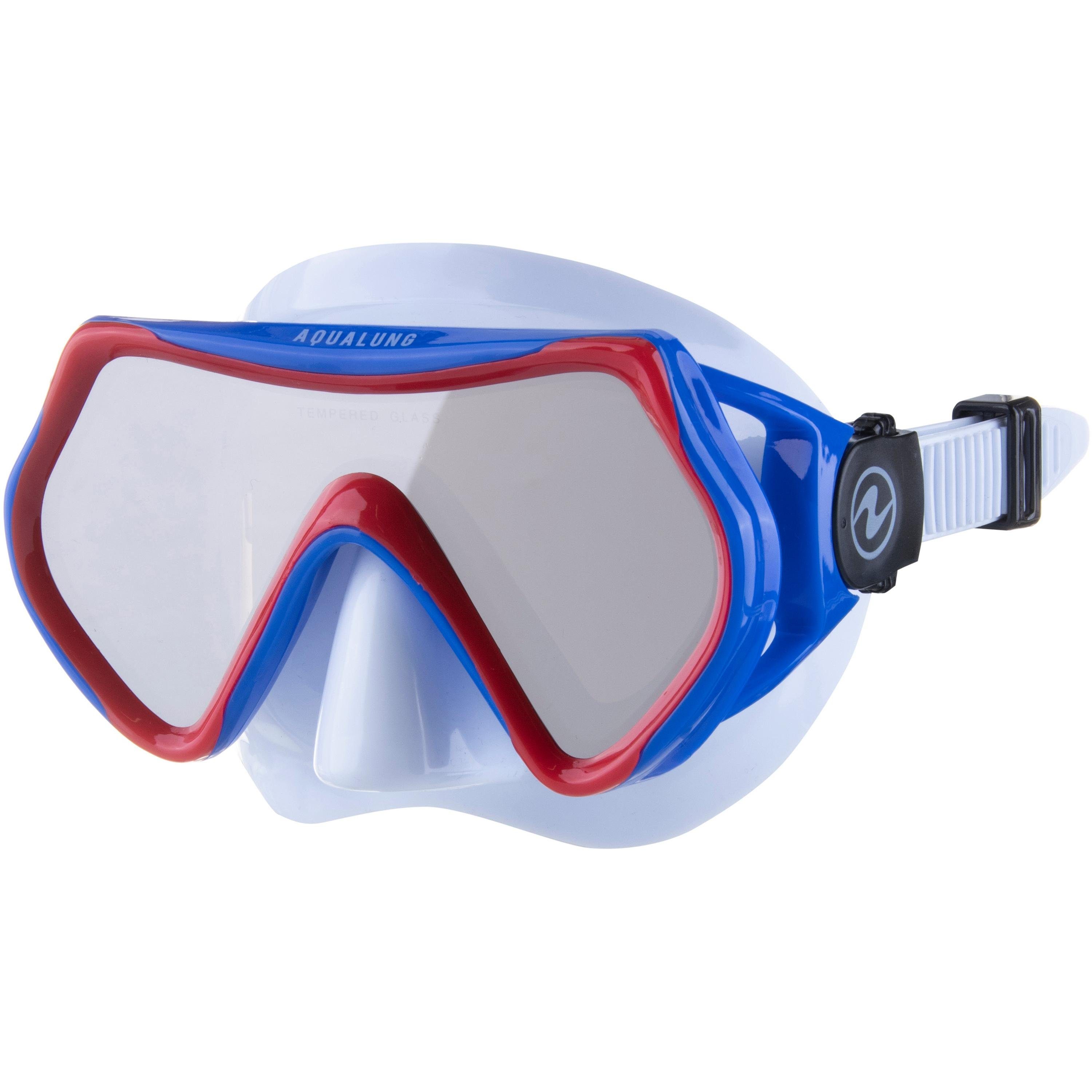 Aqua Lung Sport Taucherbrille SET HERO, Schnorchel mit Spritzschutz
