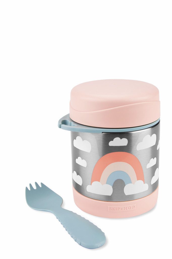 Skip Hop Thermobehälter Spark Style Edelstahl Warmhaltebox Regenbogen