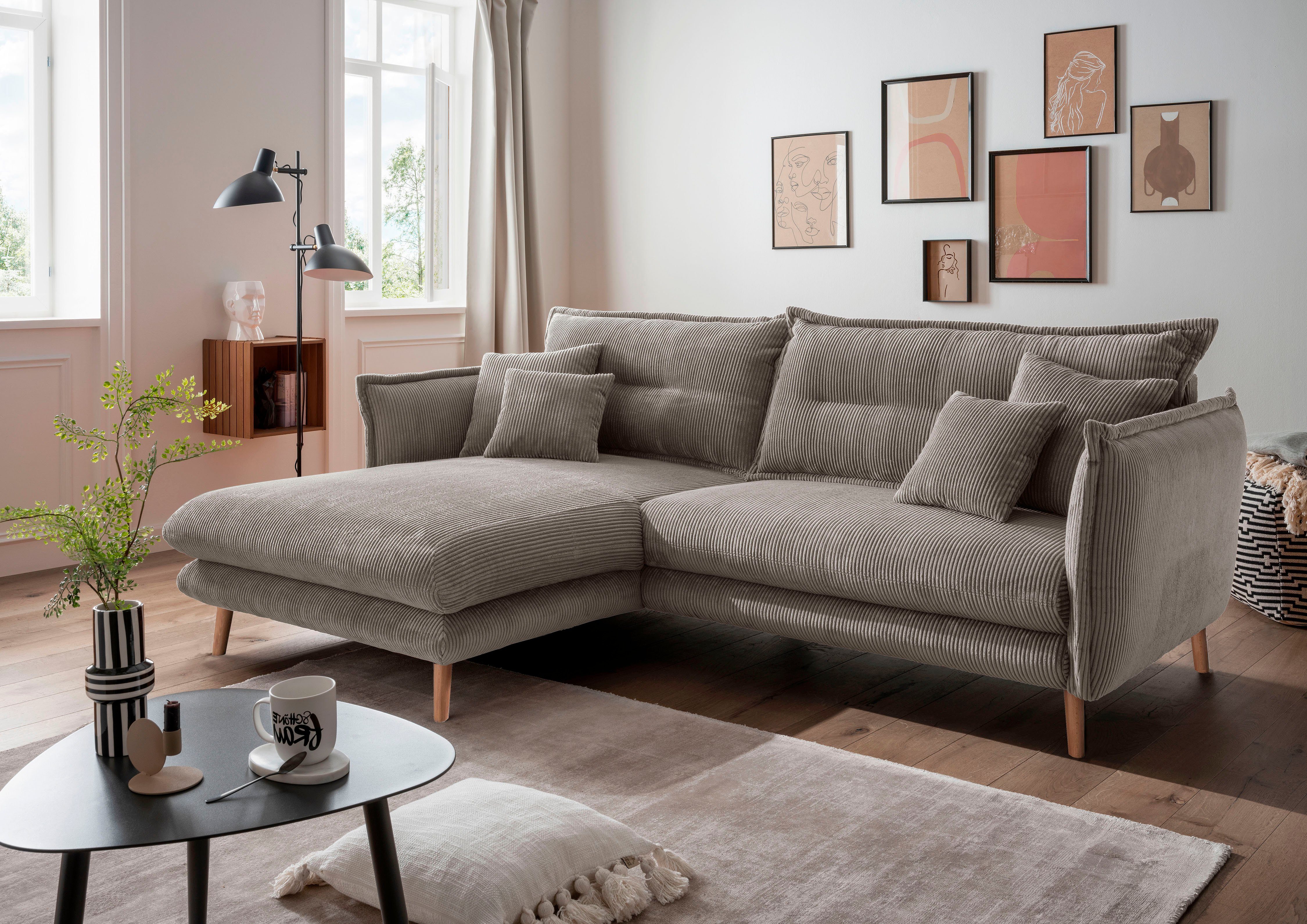 INOSIGN Ecksofa Lazio modern und bequem, günstig online kaufen