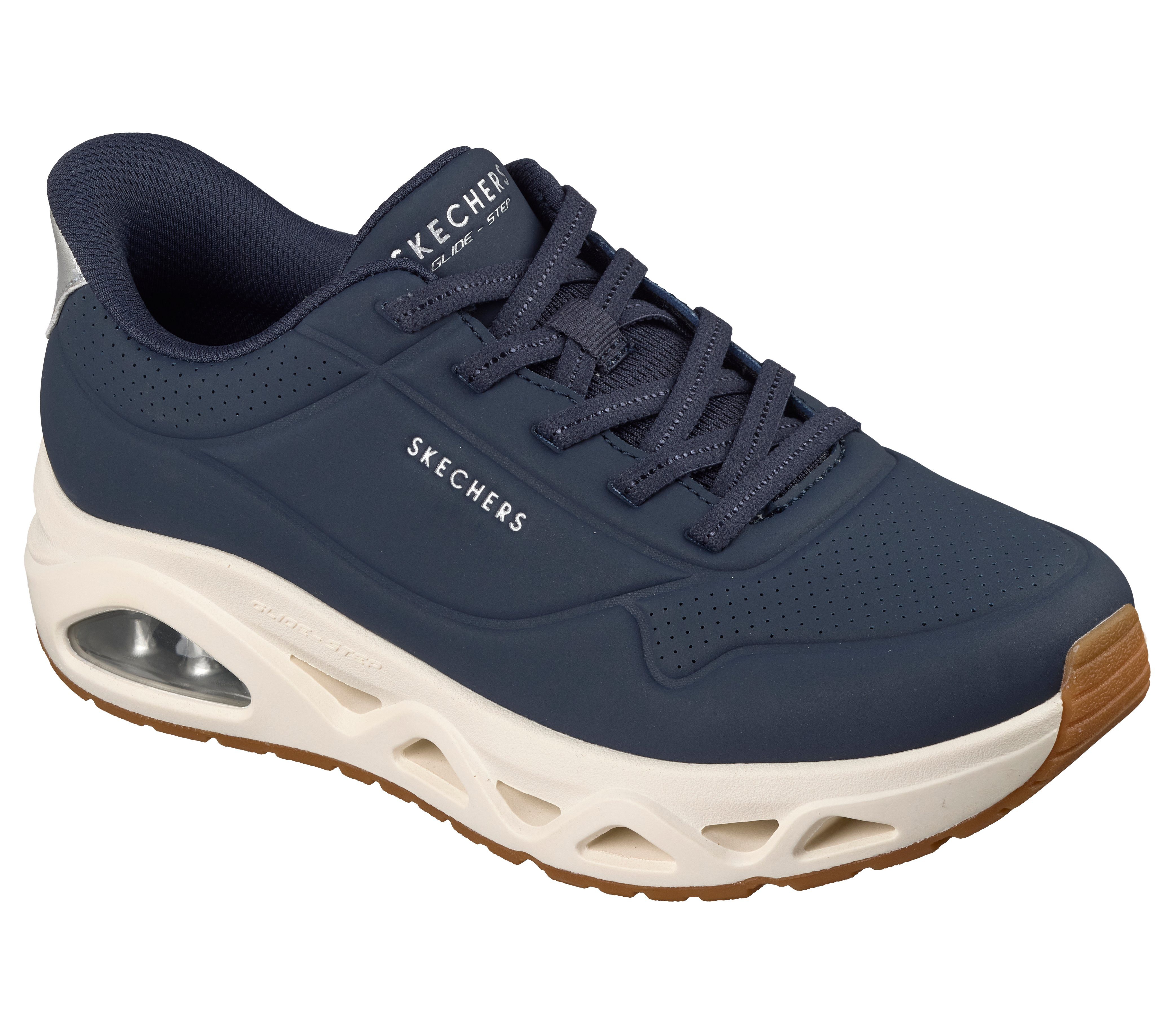 Skechers UNO GLIDE-STEP-GLIDE ON AIR Slip-On Sneaker Schlupfschuh, Halbschuh, Freizeitschuh mit Luftkissendämpfung – Bild 3 von 5