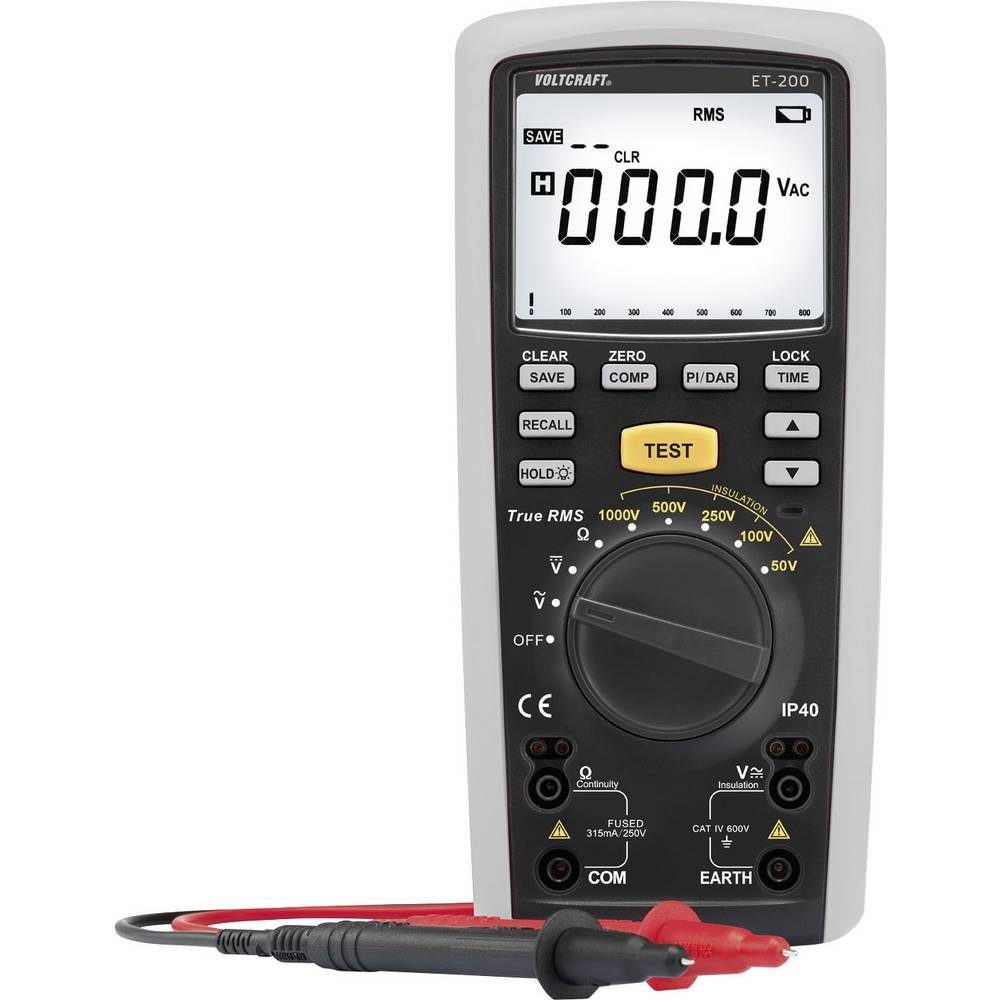 VOLTCRAFT Multimeter Isolationstester