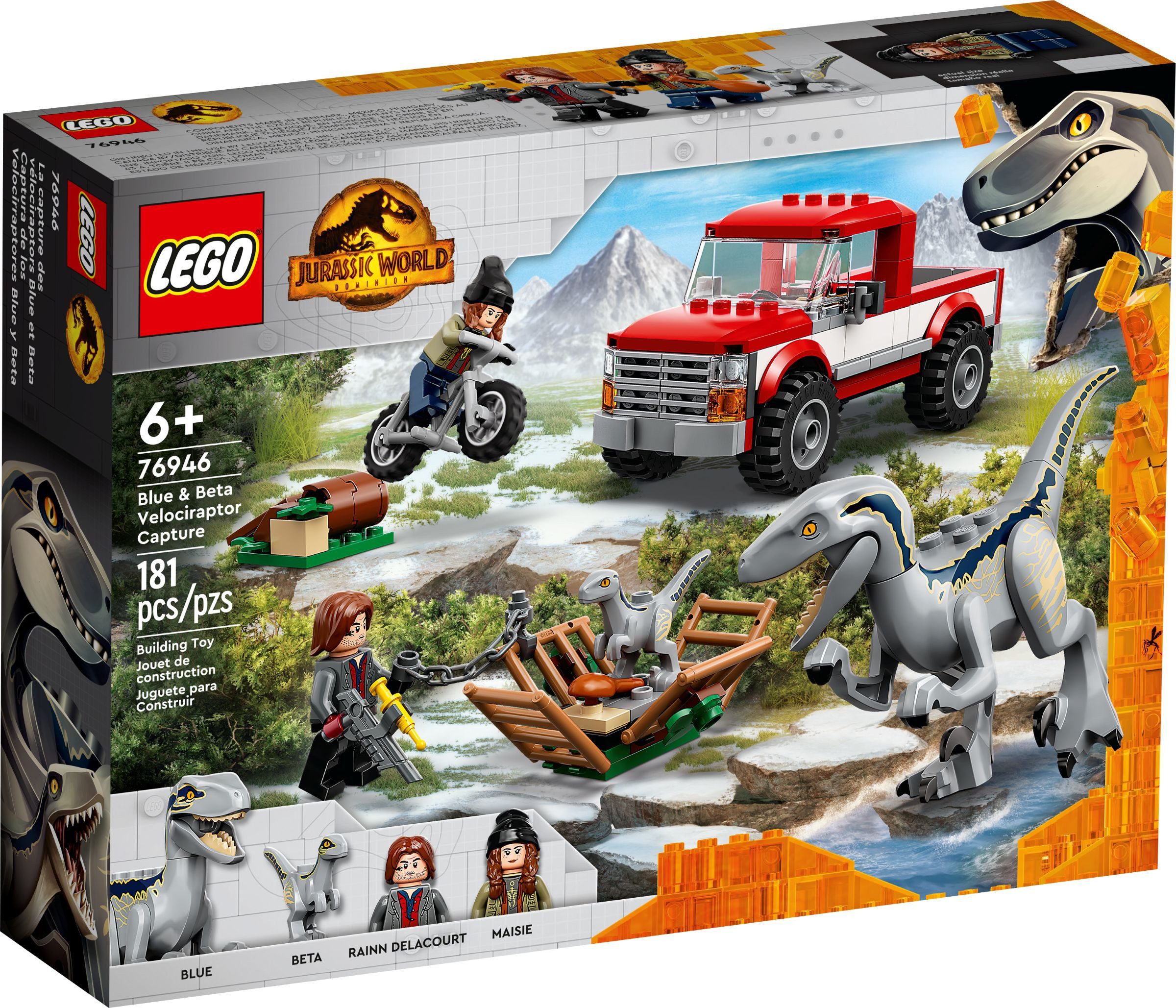 LEGO® 76946 Blue & Beta in der Velociraptor-Falle Konstruktionsspielsteine günstig online kaufen
