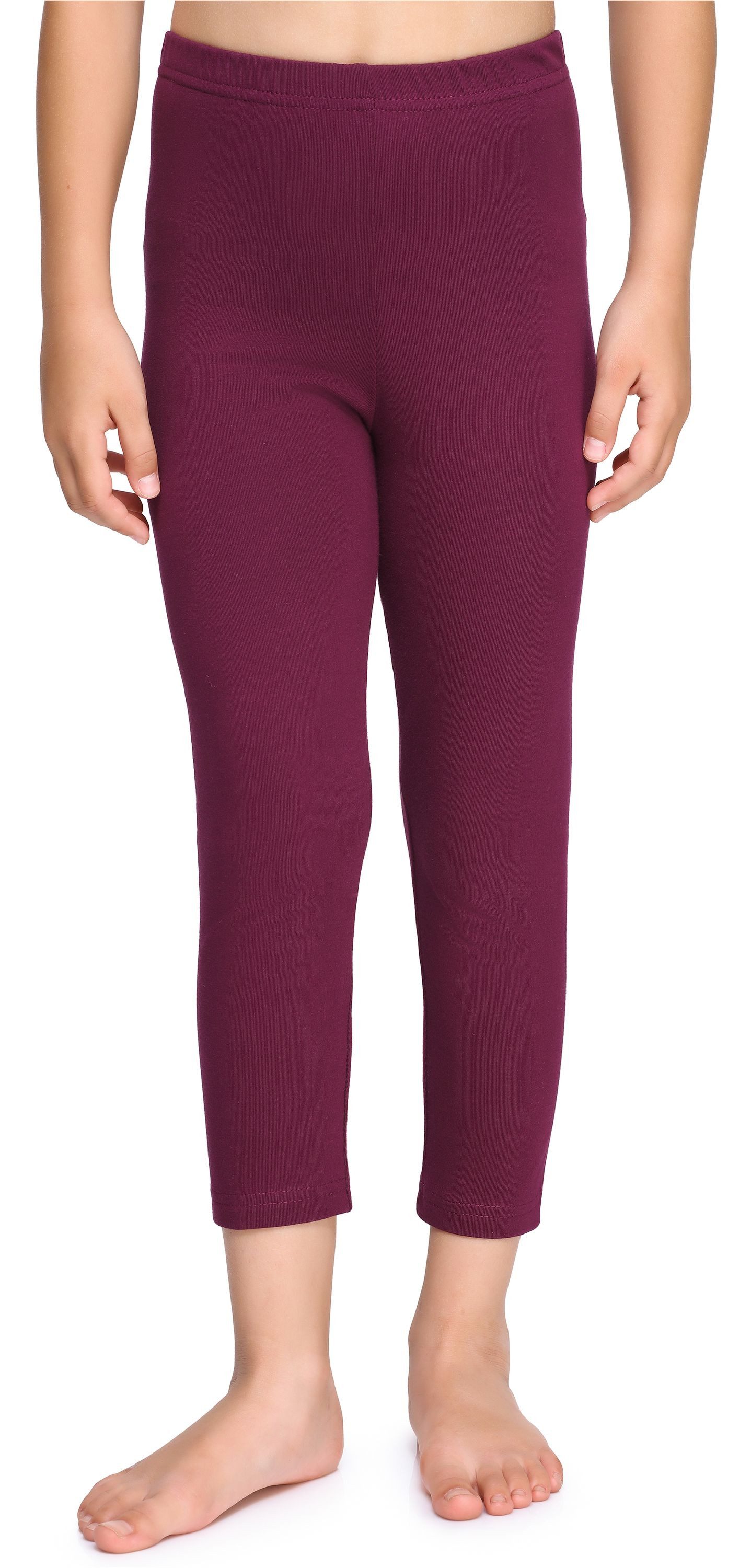 Leggings Mädchen Caprihose 3/4 Hosen aus Baumwolle MS10-226