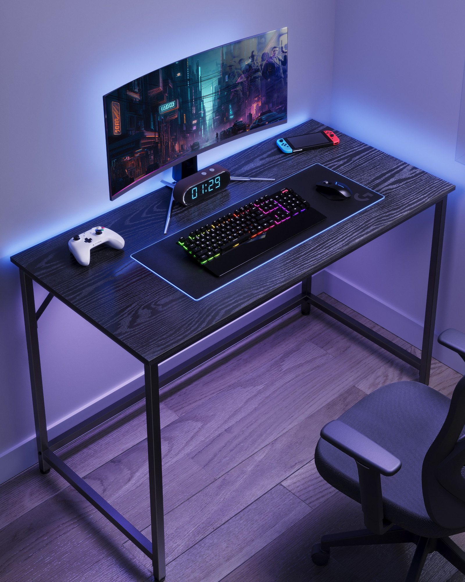 VASAGLE Schreibtisch Computertisch, Bürotisch, 80/100/120/135/160 cm, günstig online kaufen