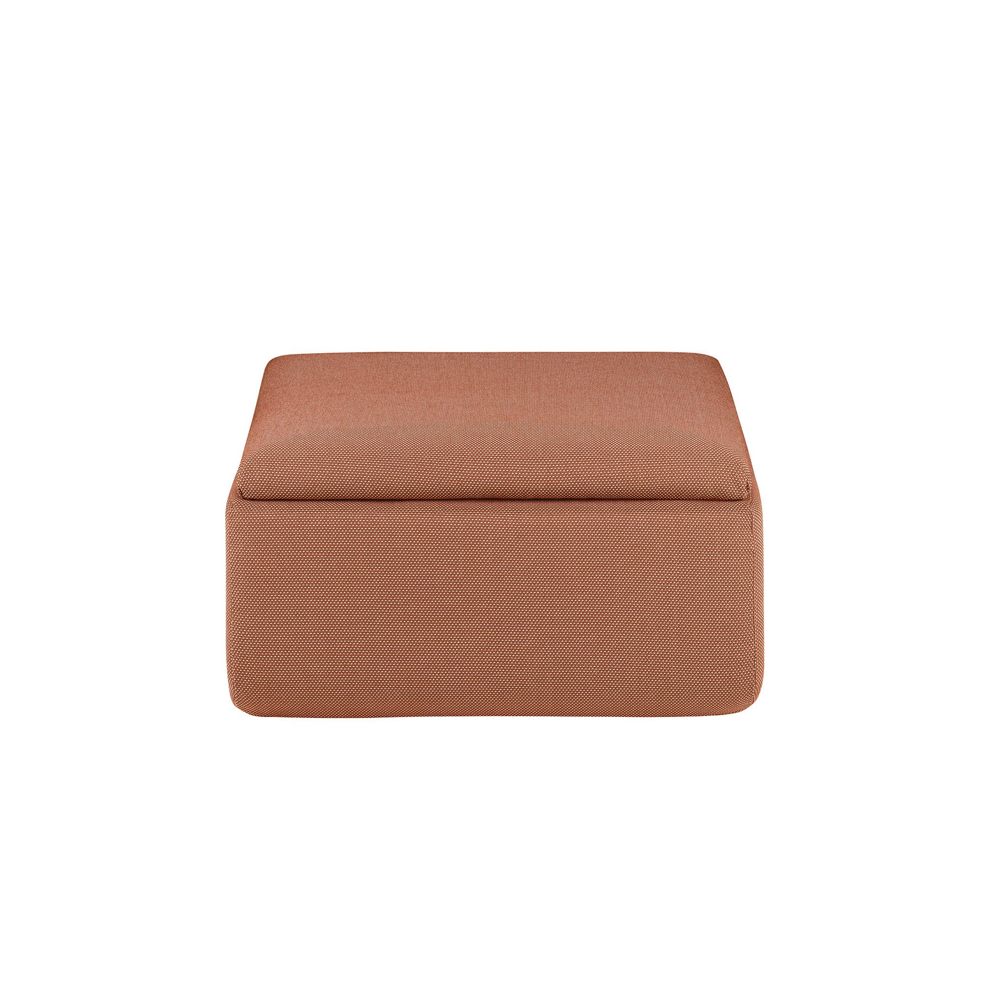 blomus Gartenlounge-Hocker -GROVA- Hocker Modul, Loungehocker, Sitzhocker: Outdoor (1 St., 1x Hocker), flexible Loungefläche, wetterfester Olfein-Stoff, GROVA Serie