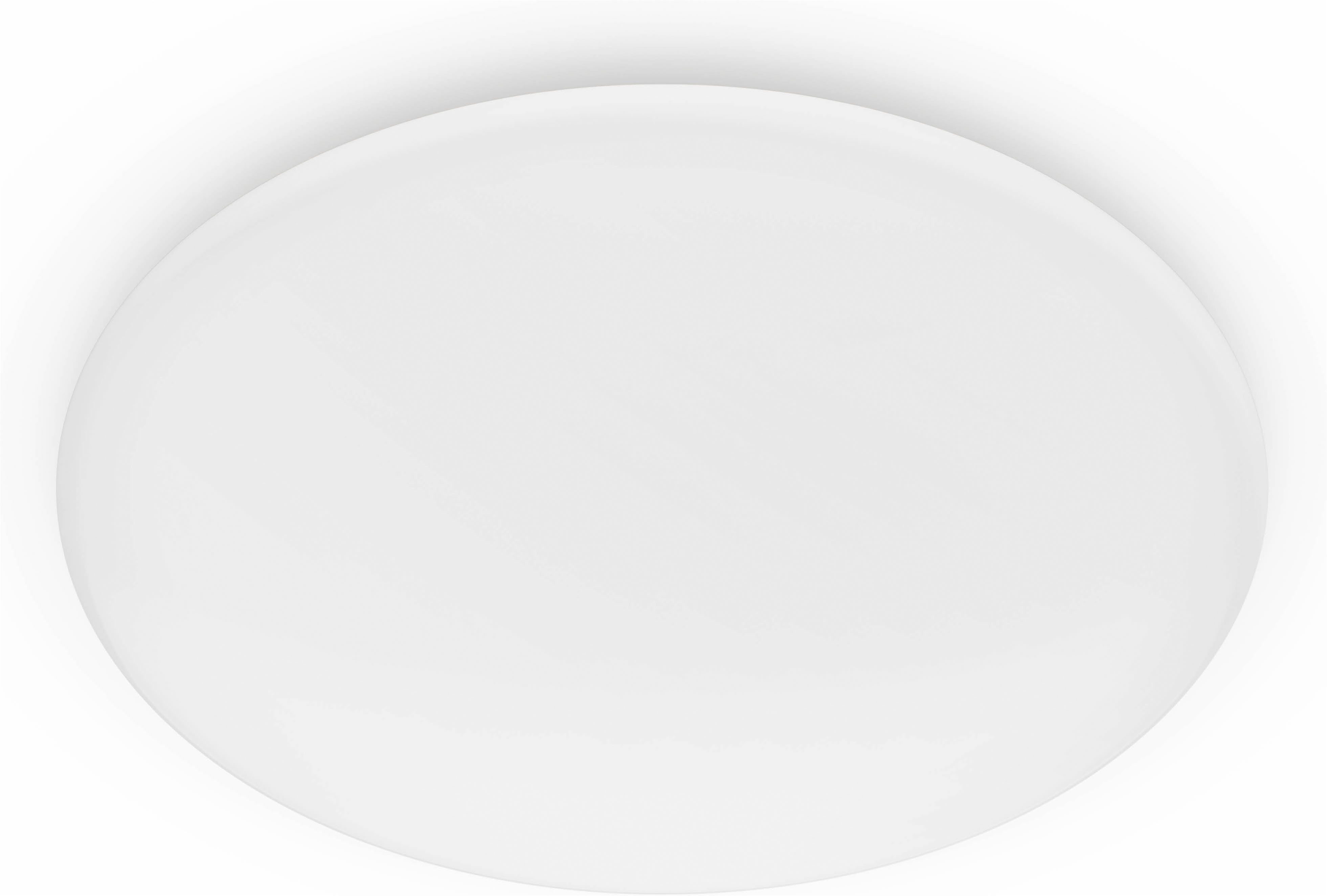 Philips LED Deckenleuchte Moire 17 W 2700 K Weiß, LED fest integriert, Warmweiß