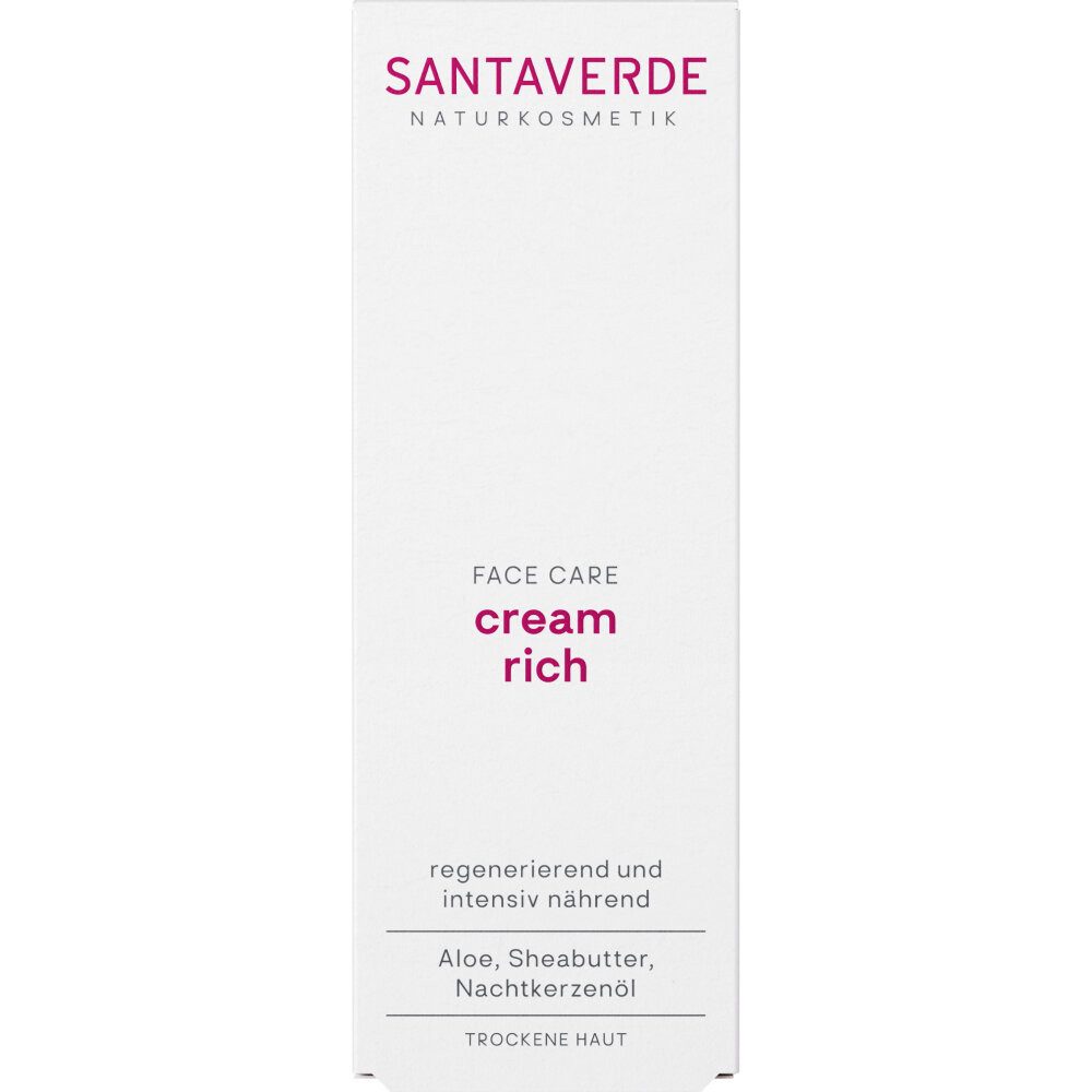 SANTAVERDE GmbH Gesichtspflege cream rich, 30 ml
