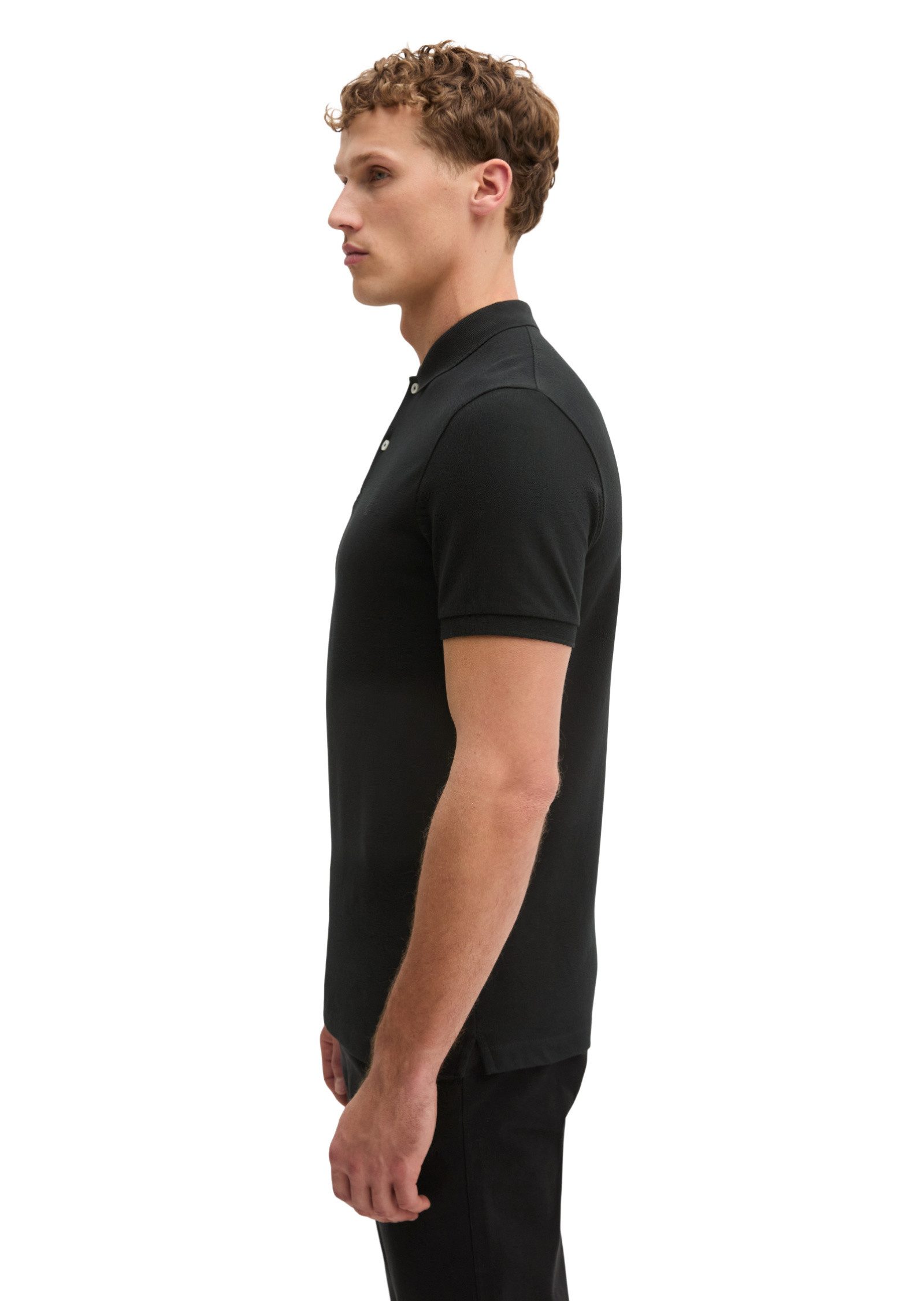 Marc O'Polo Poloshirt aus Organic Cotton-Stretch